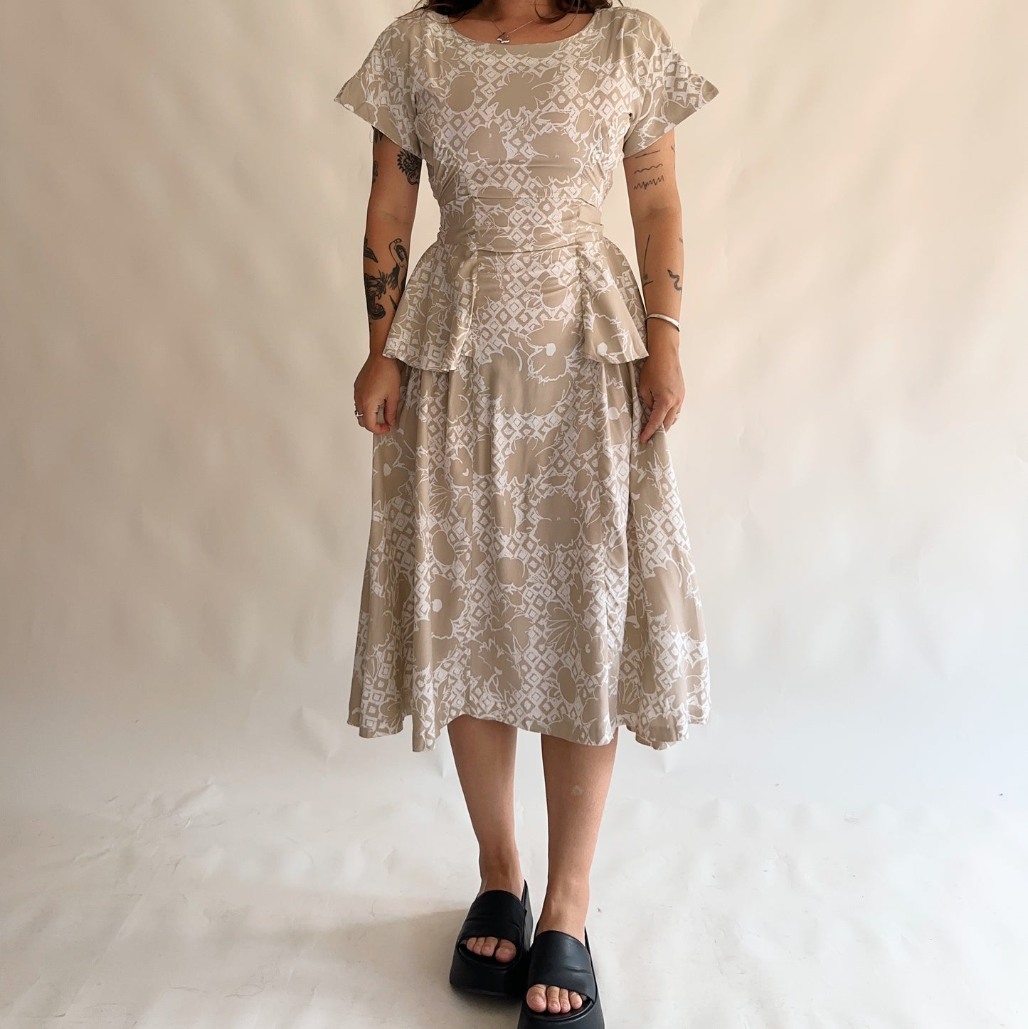 vestido vintage 80s (S)