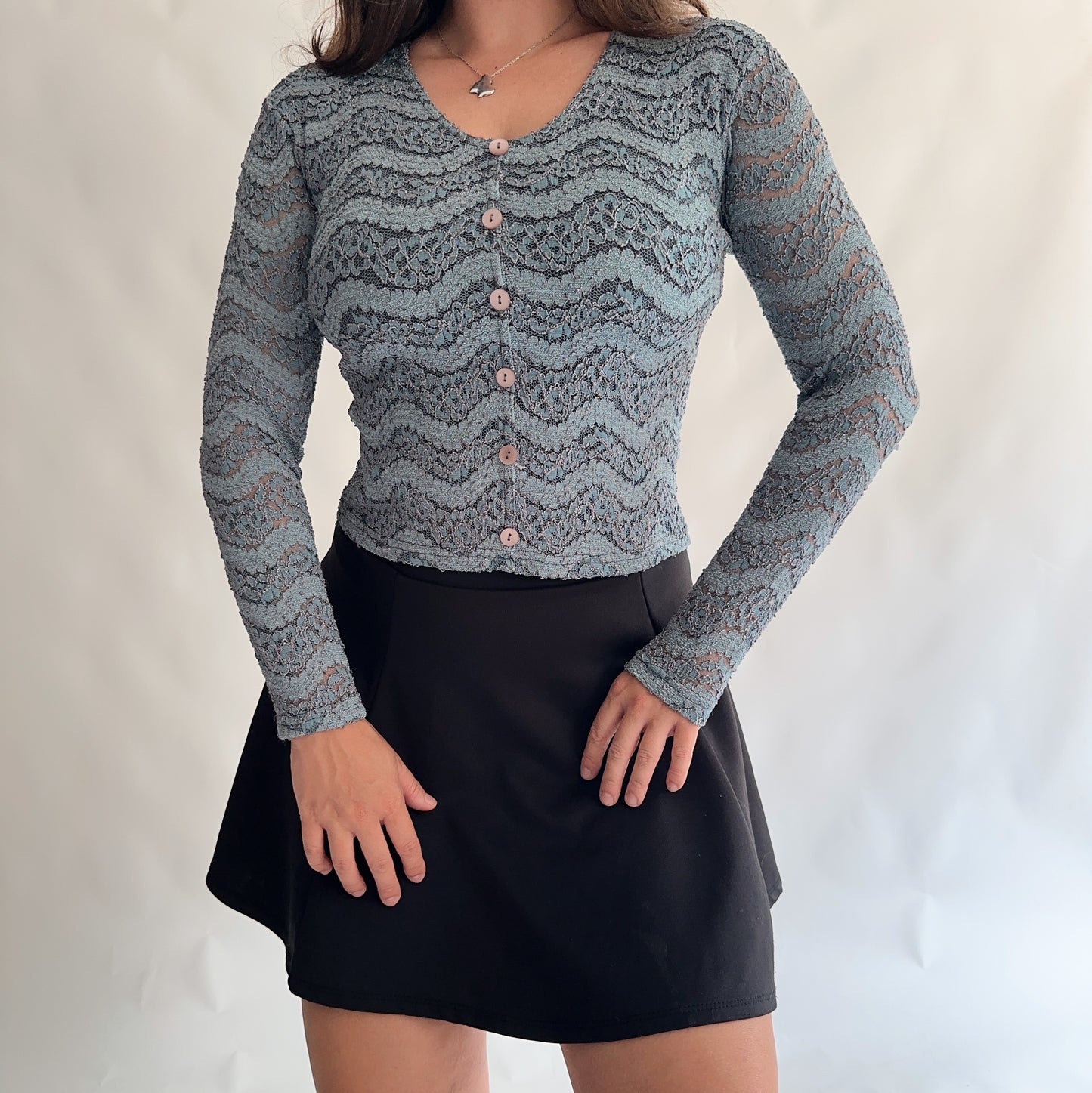top vintage rendado (S-M)