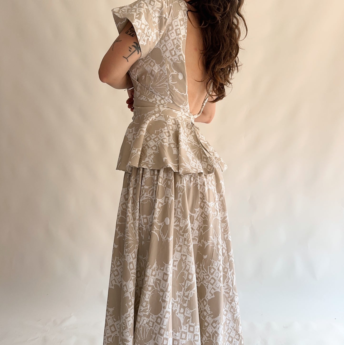 vestido vintage 80s (S)