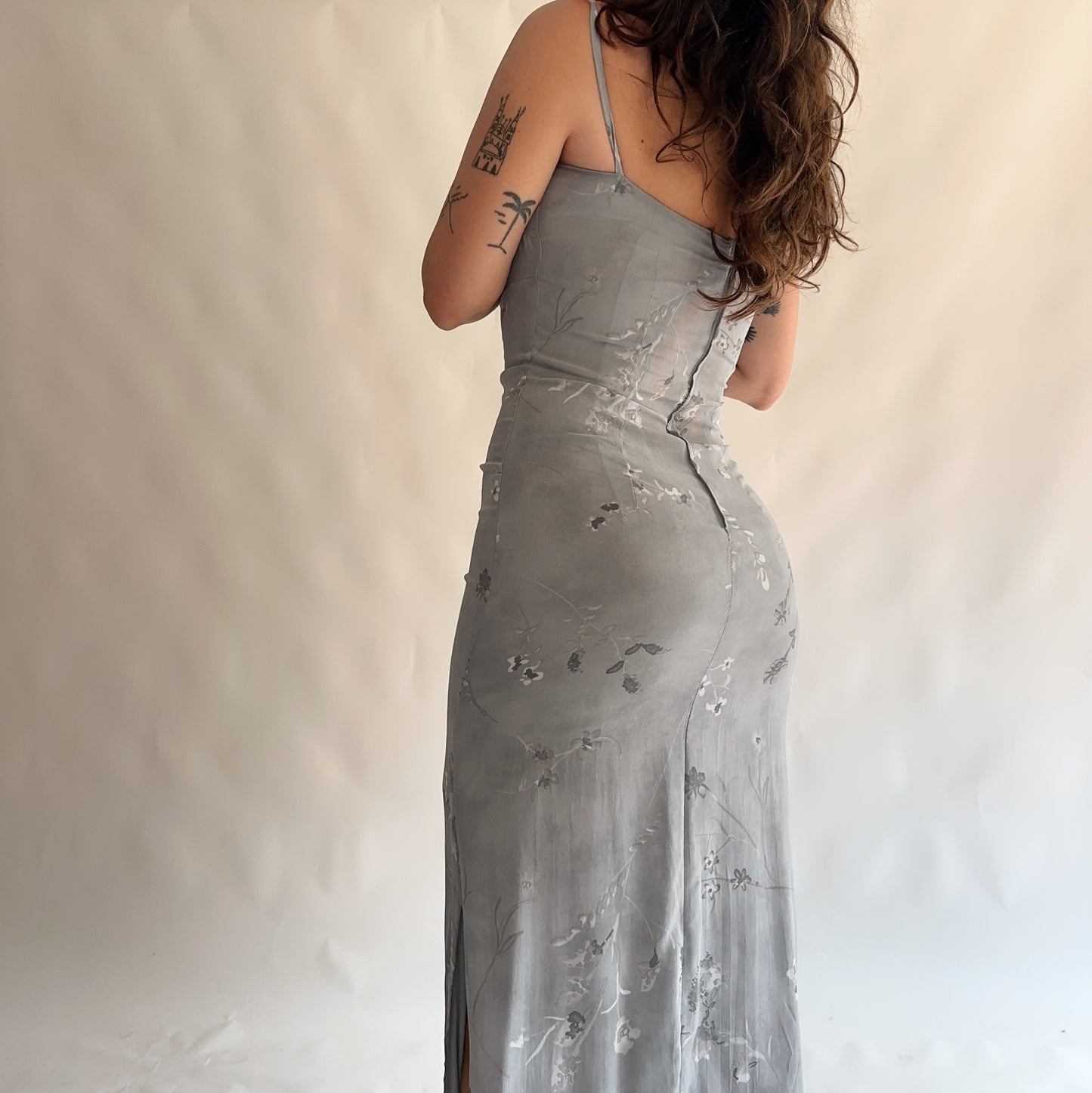 vestido vintage 90s (M)