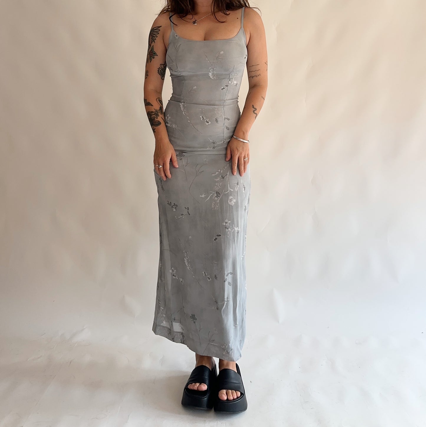 vestido vintage 90s (M)