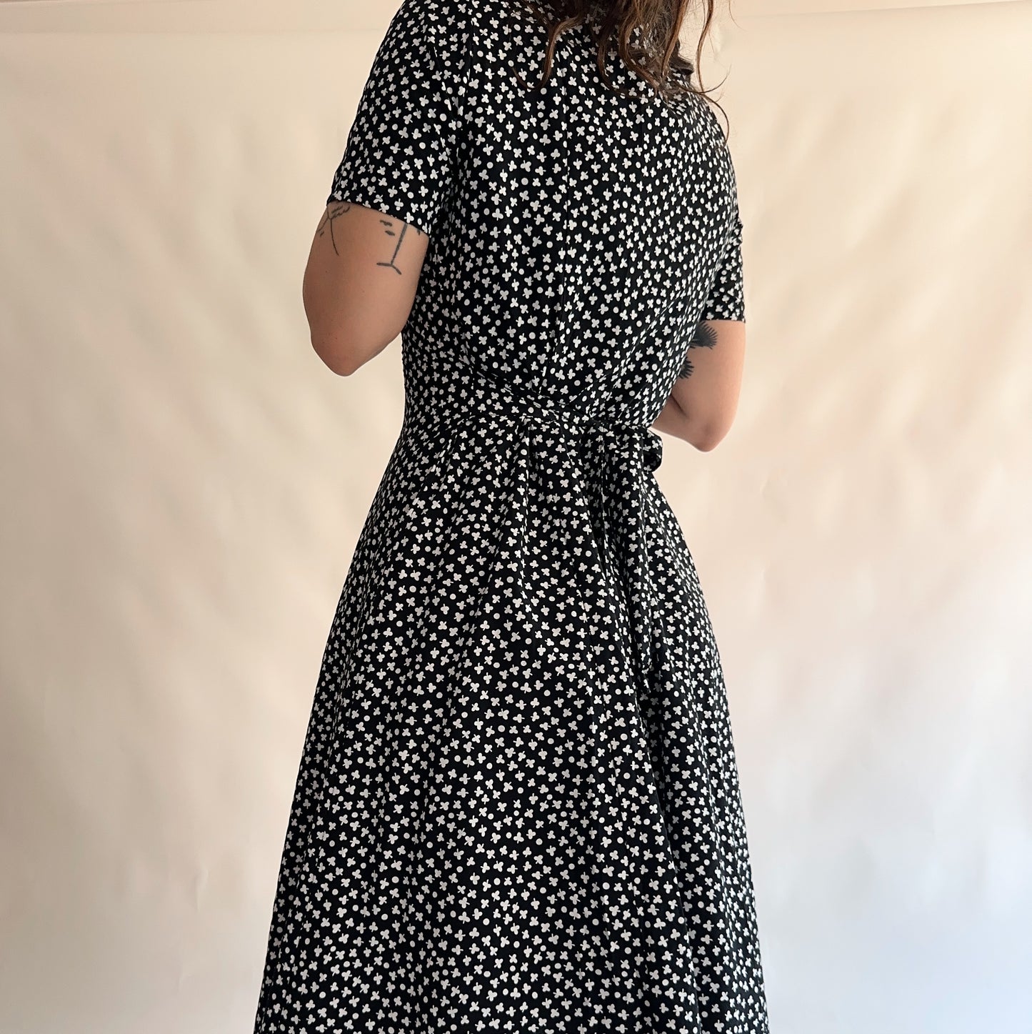 vestido vintage 90s (M-L)