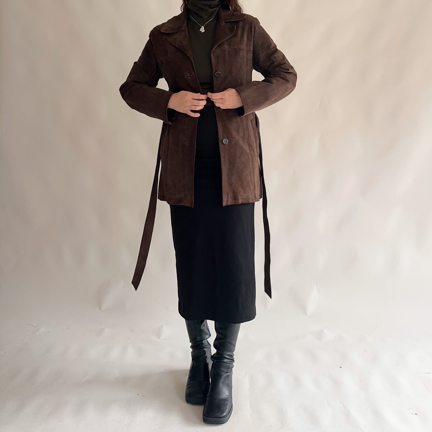 Casaco Vintage de Pele (S)