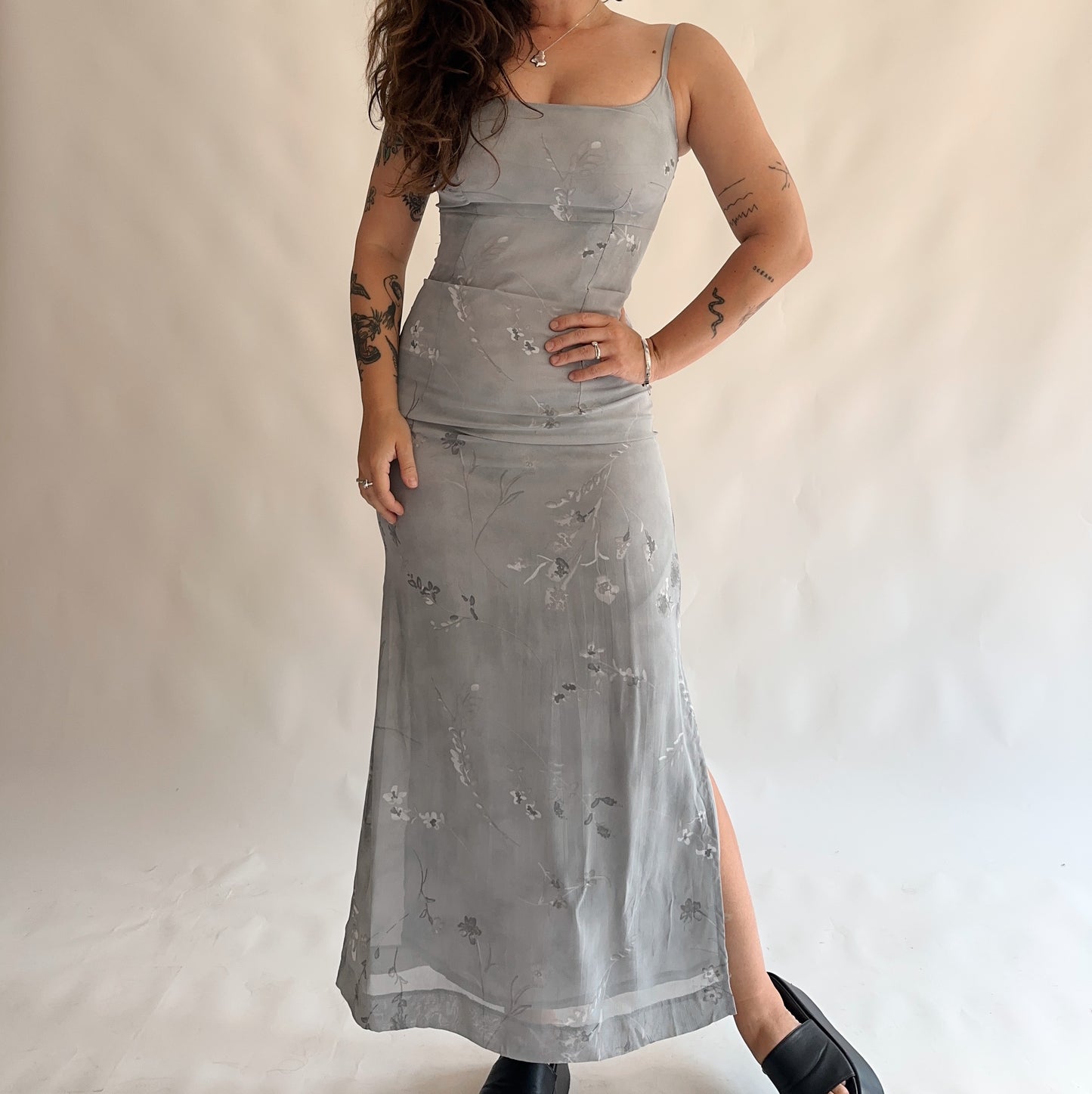 vestido vintage 90s (M)