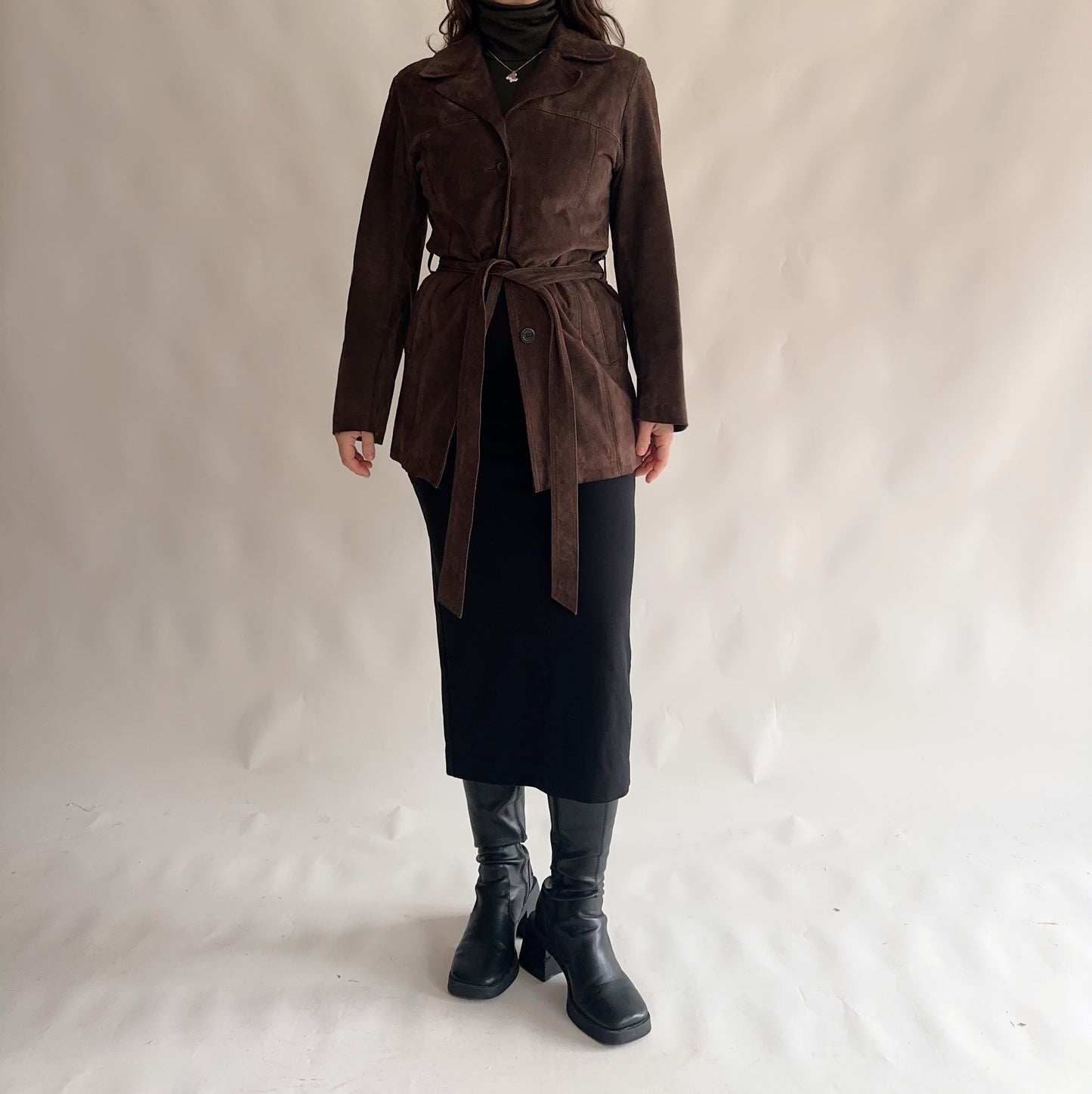 Casaco Vintage de Pele (S)