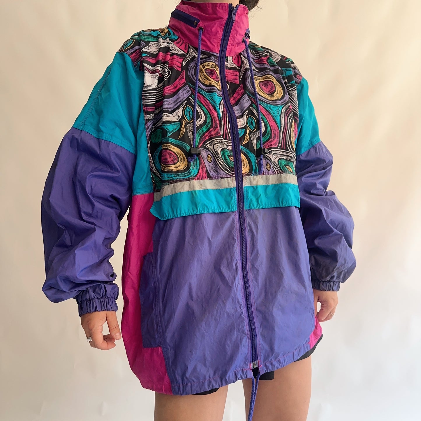 vintage shell jacket (XL)