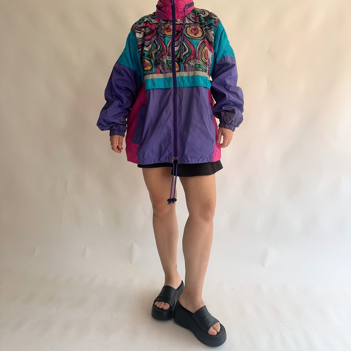 vintage shell jacket (XL)