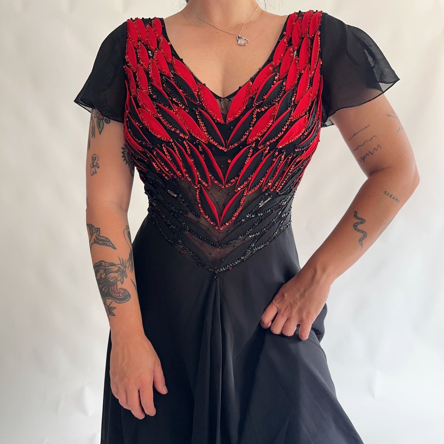 vestido vintage (L)