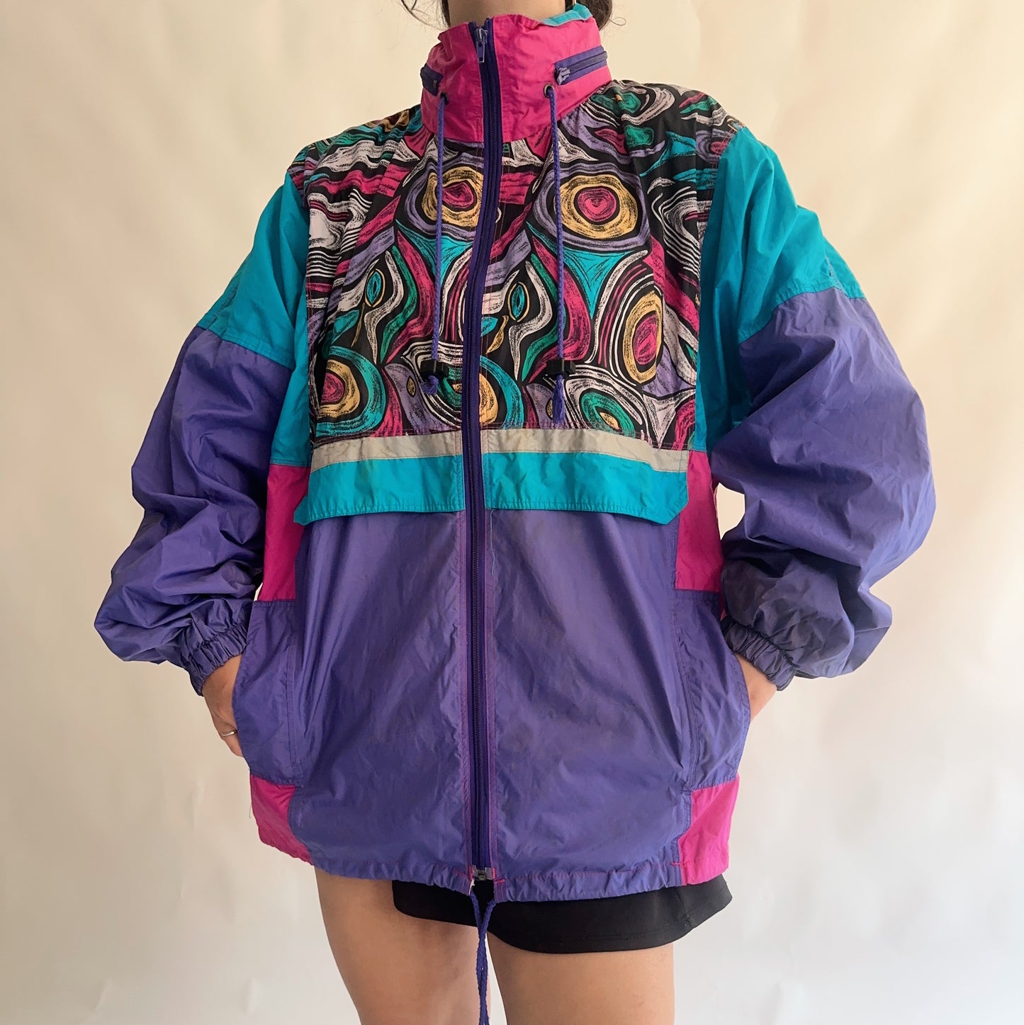 vintage shell jacket (XL)