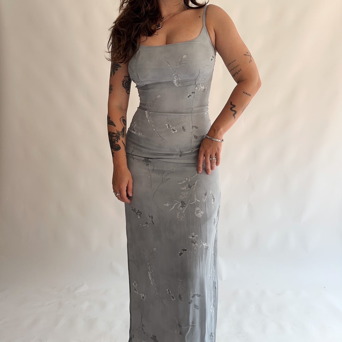 vestido vintage 90s (M)