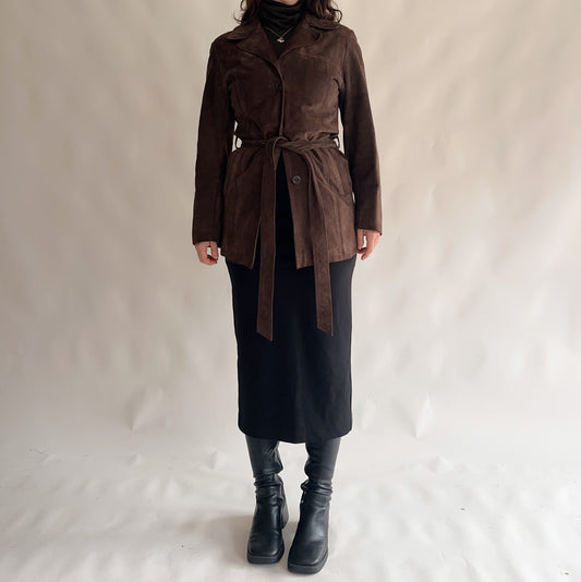 Casaco Vintage de Pele (S)