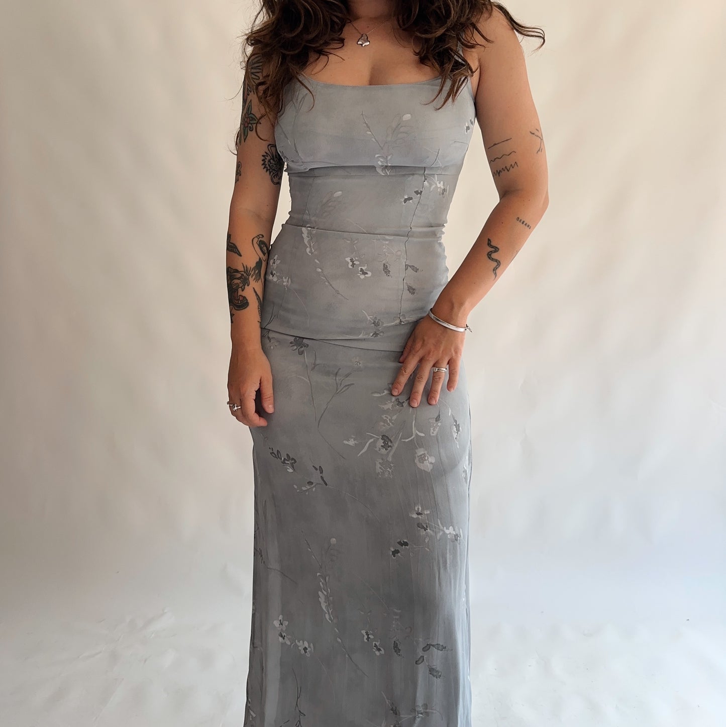 vestido vintage 90s (M)