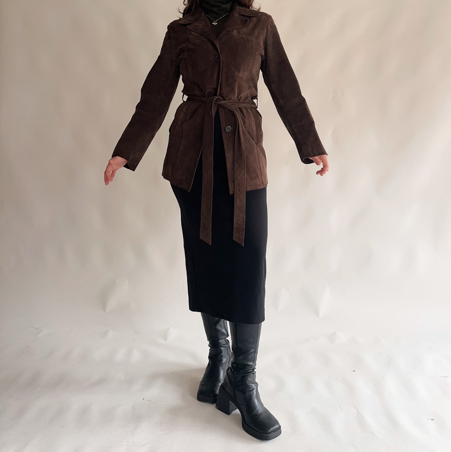 Casaco Vintage de Pele (S)