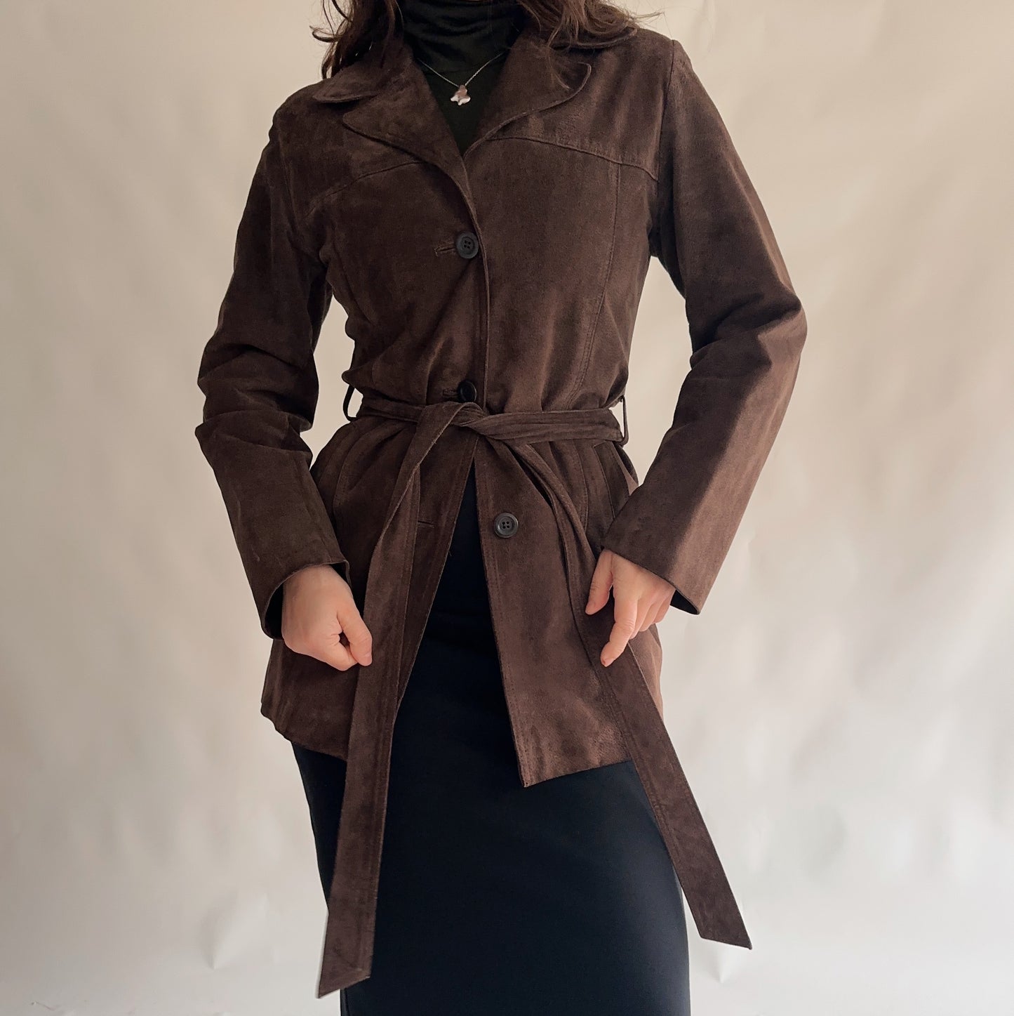 Casaco Vintage de Pele (S)