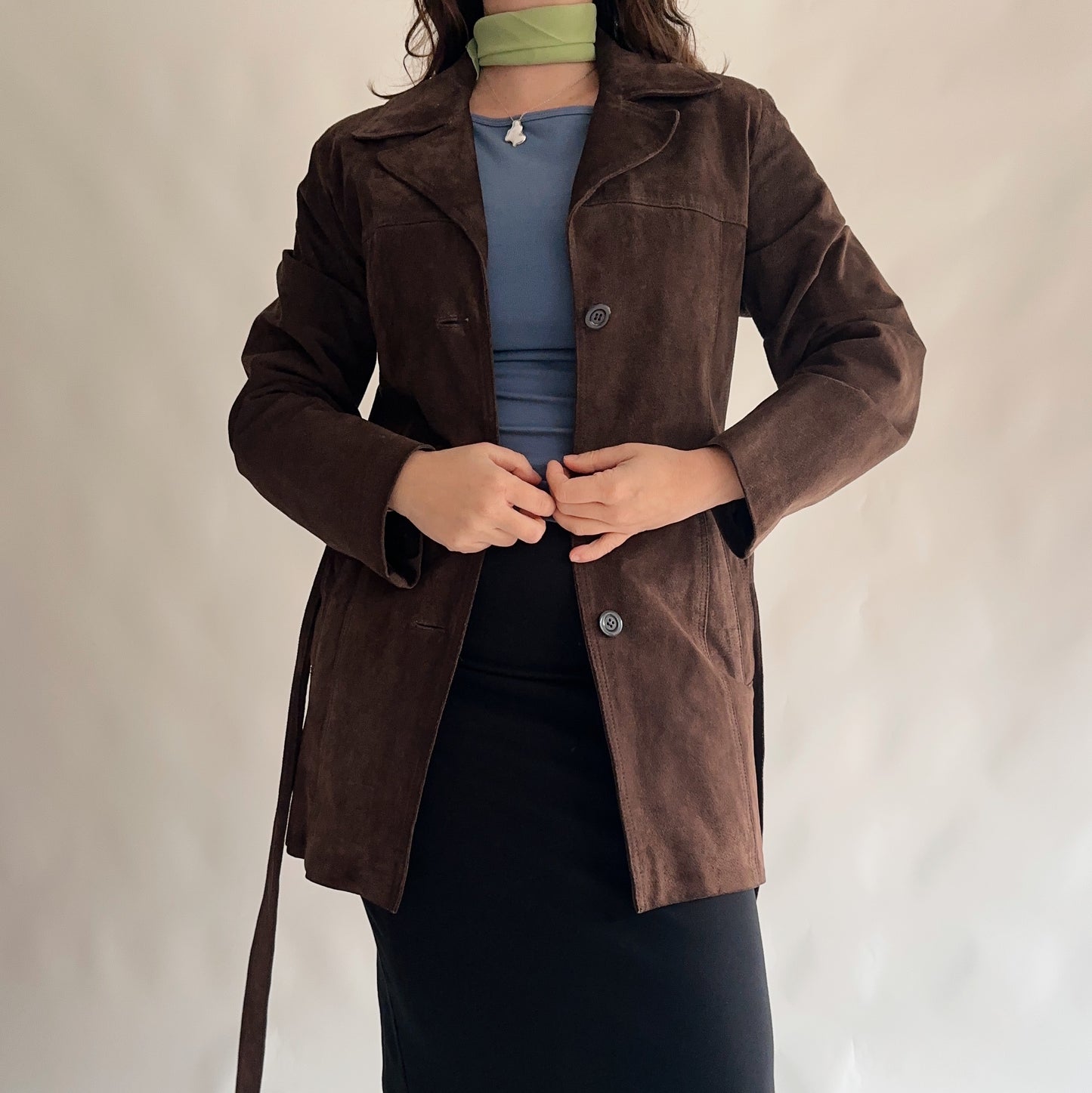 Casaco Vintage de Pele (S)