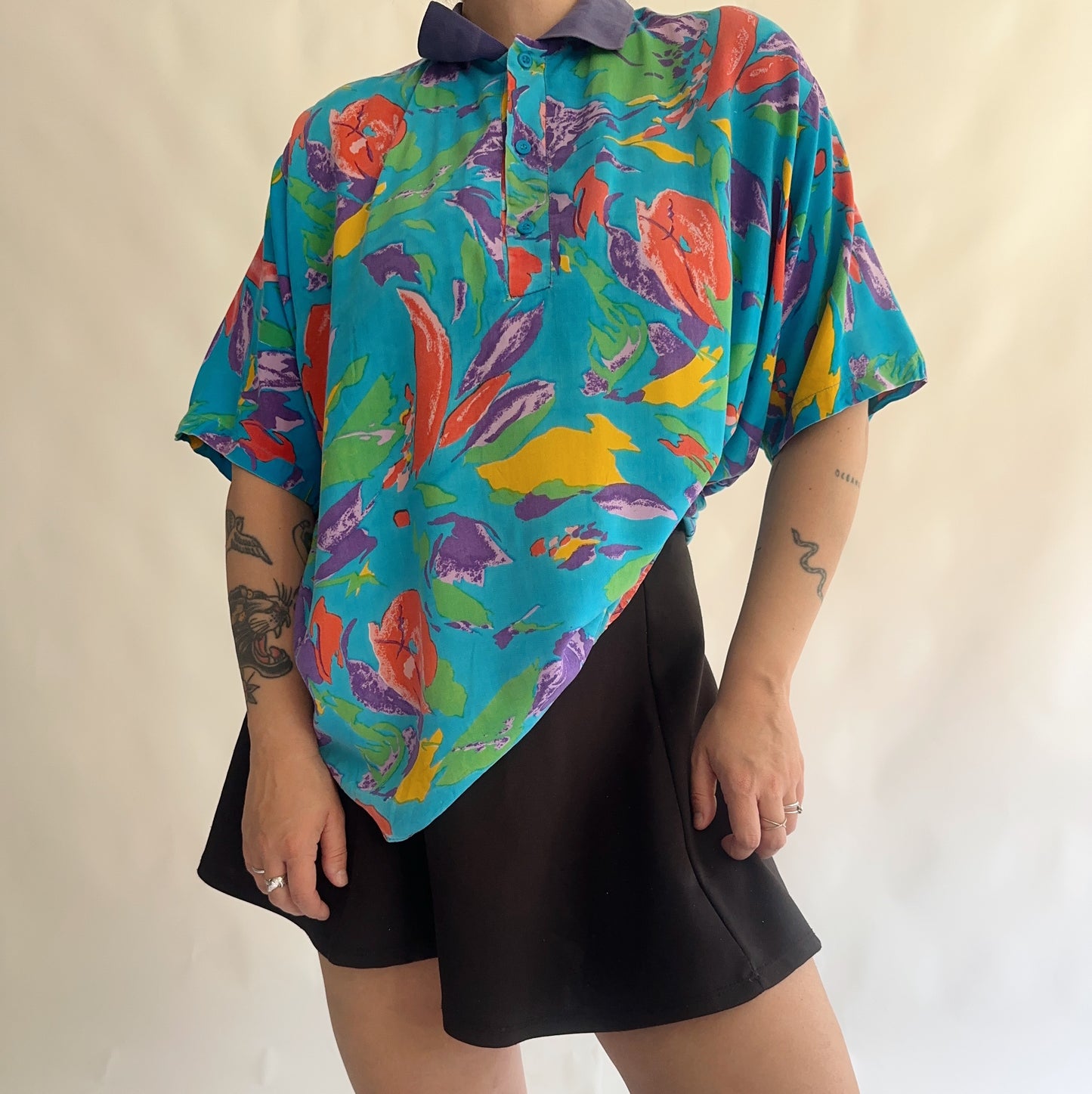 polo vintage de verão (M-L)