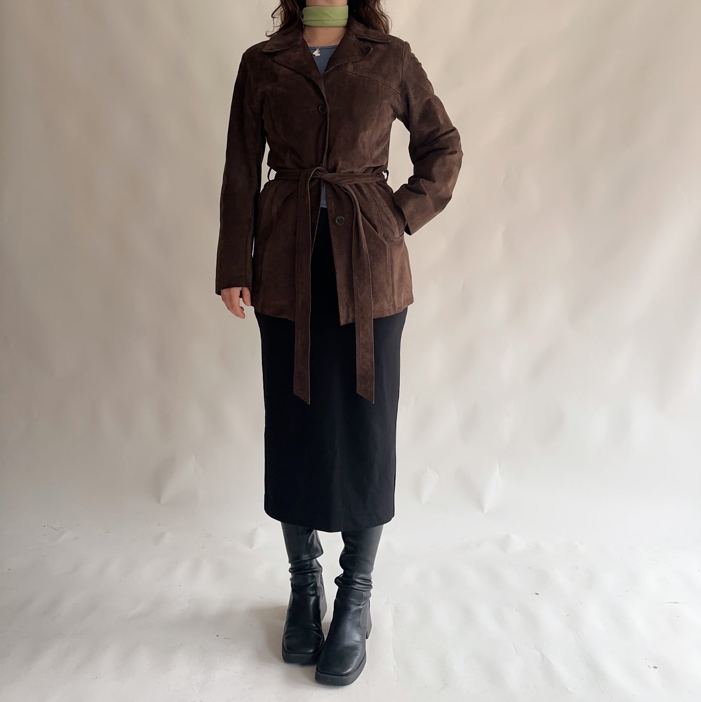 Casaco Vintage de Pele (S)