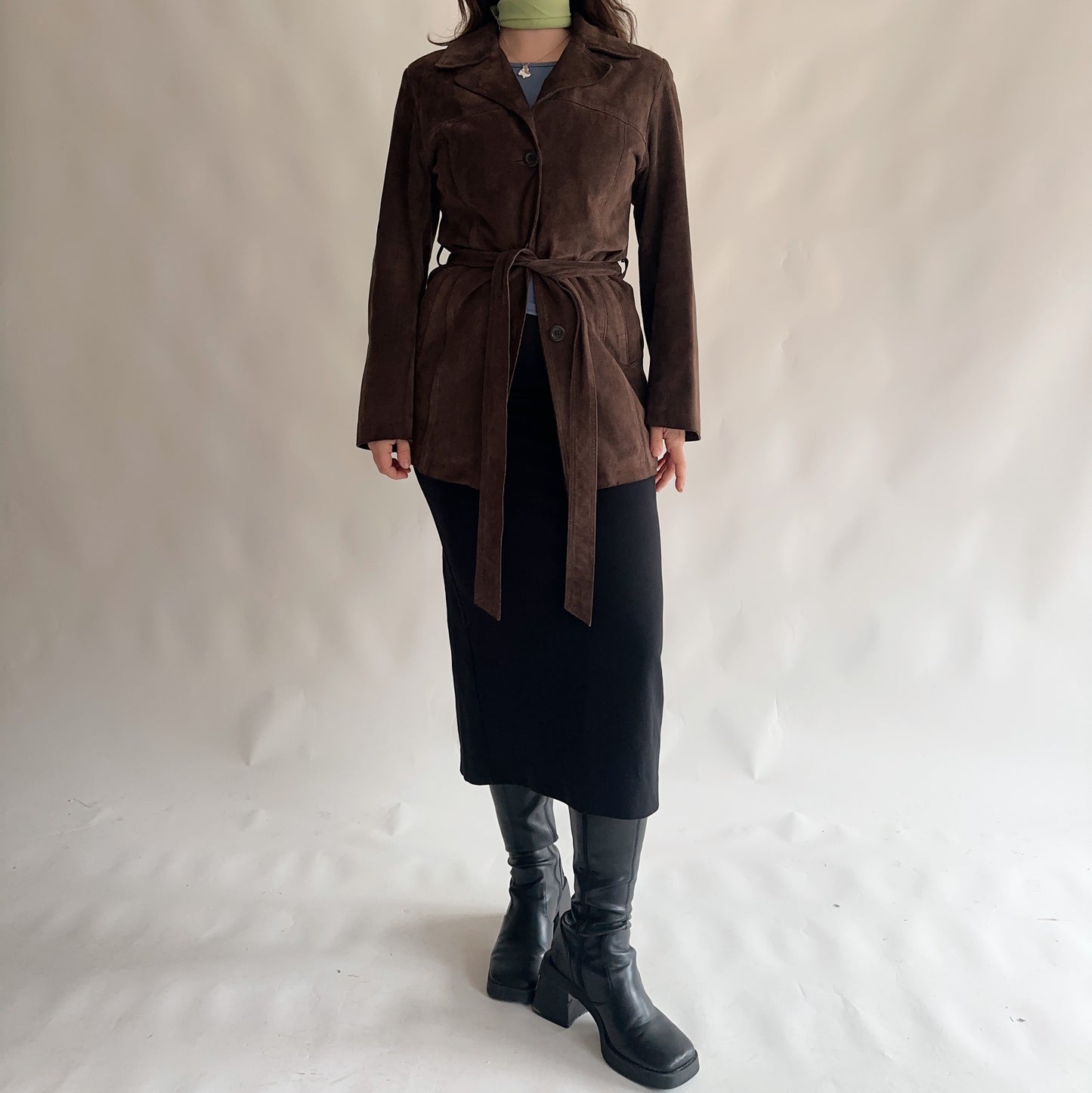 Casaco Vintage de Pele (S)