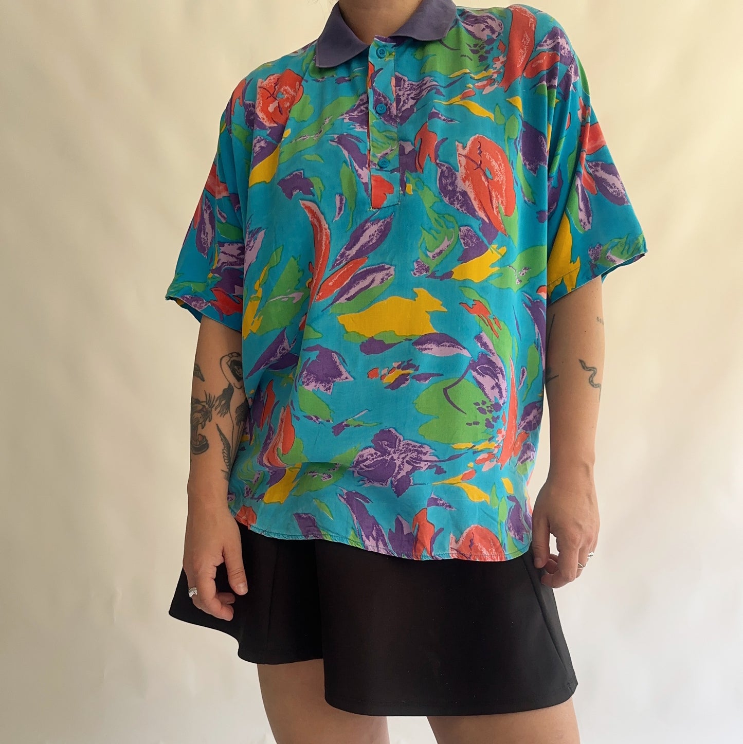 polo vintage de verão (M-L)