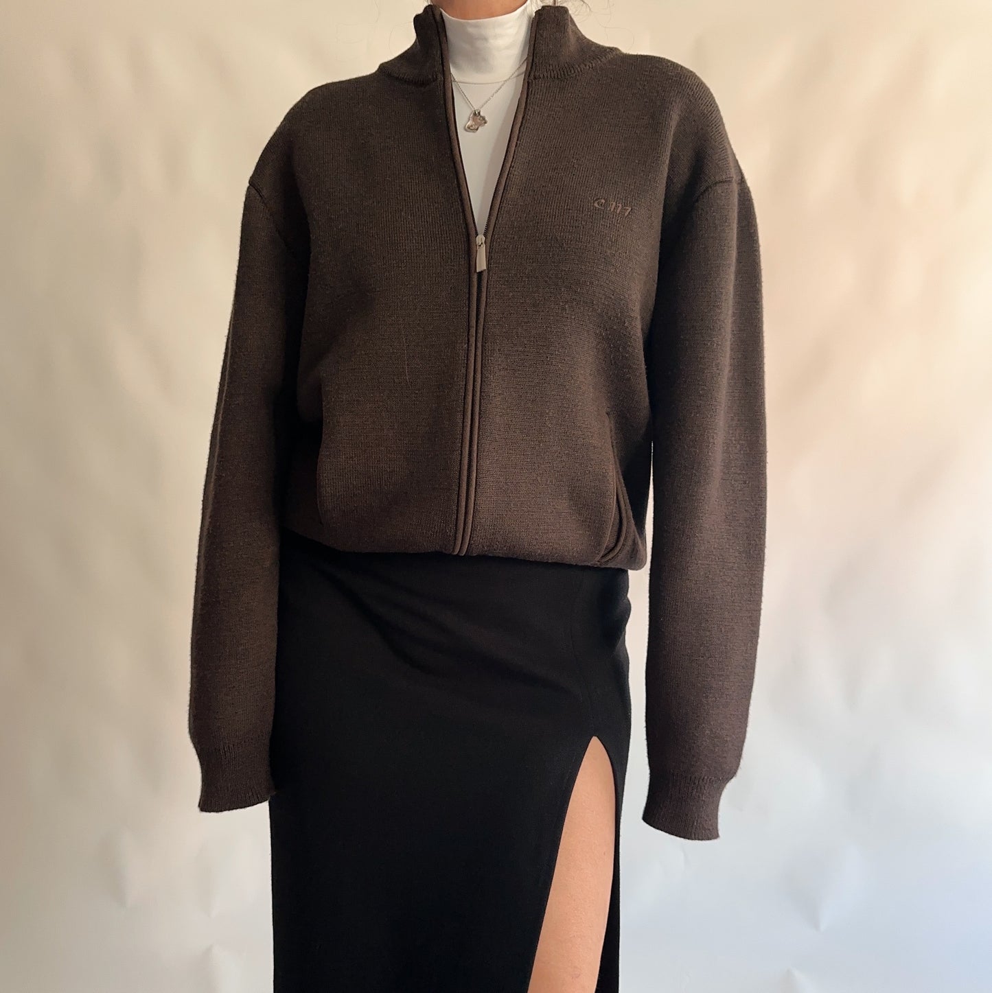 Blusão Vintage com Lã de Merino (M-L)