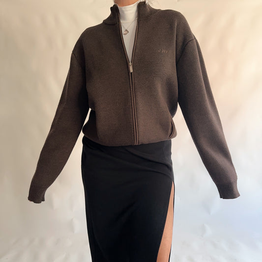 Blusão Vintage com Lã de Merino (M-L)