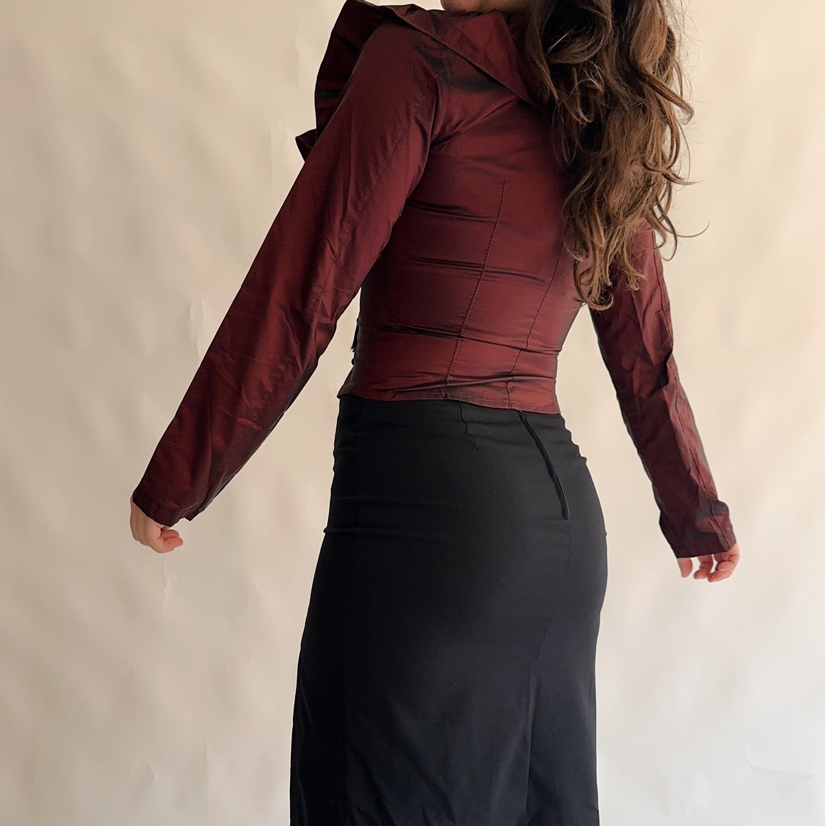 top vintage italiano vamp y2k (S)