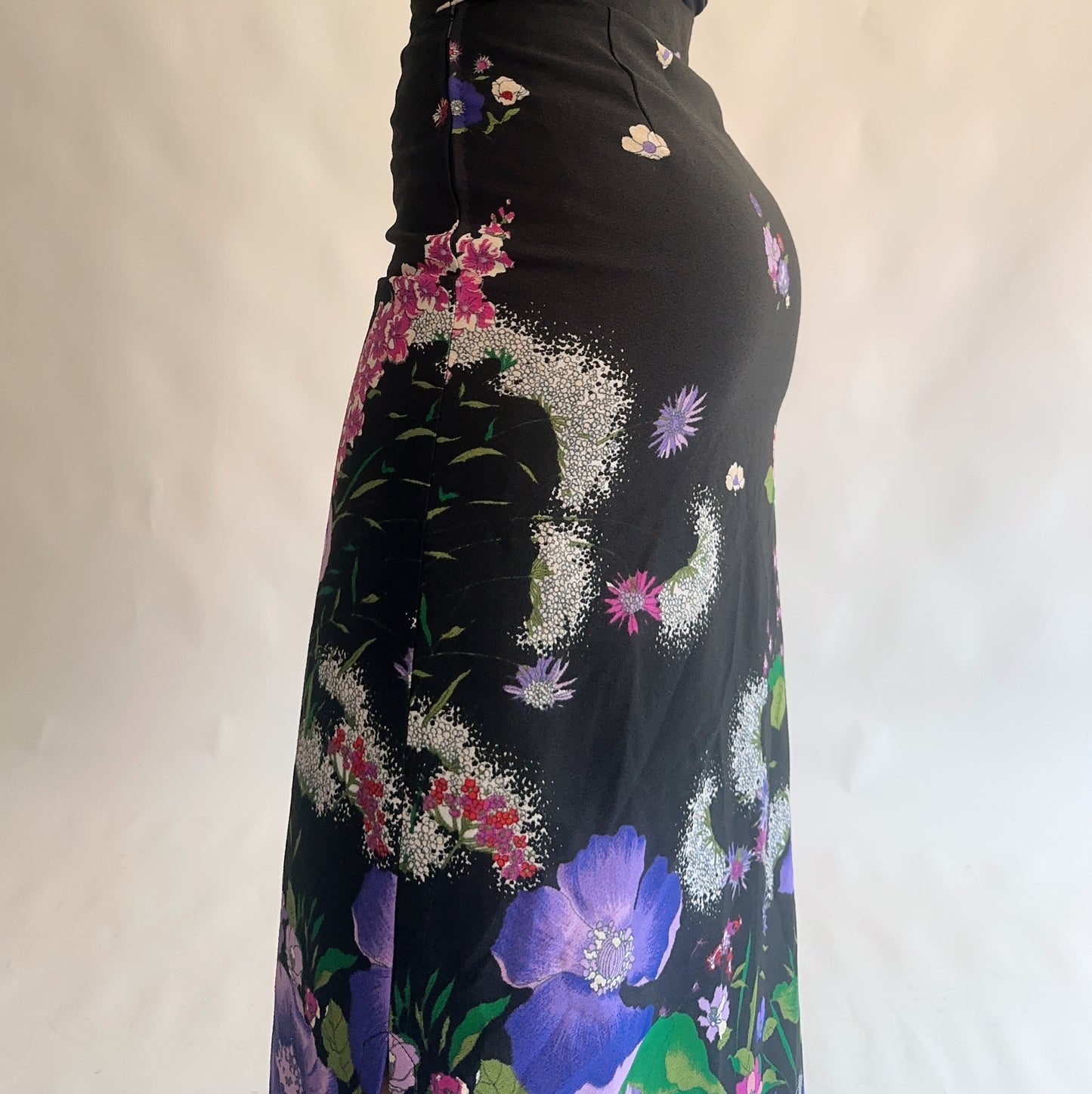 saia vinage maxi dos anos 70s (M)