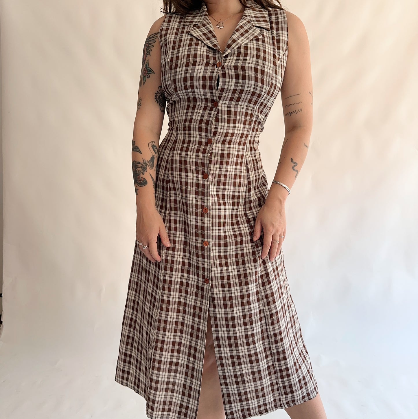 vestido vintage 90s (M-L)
