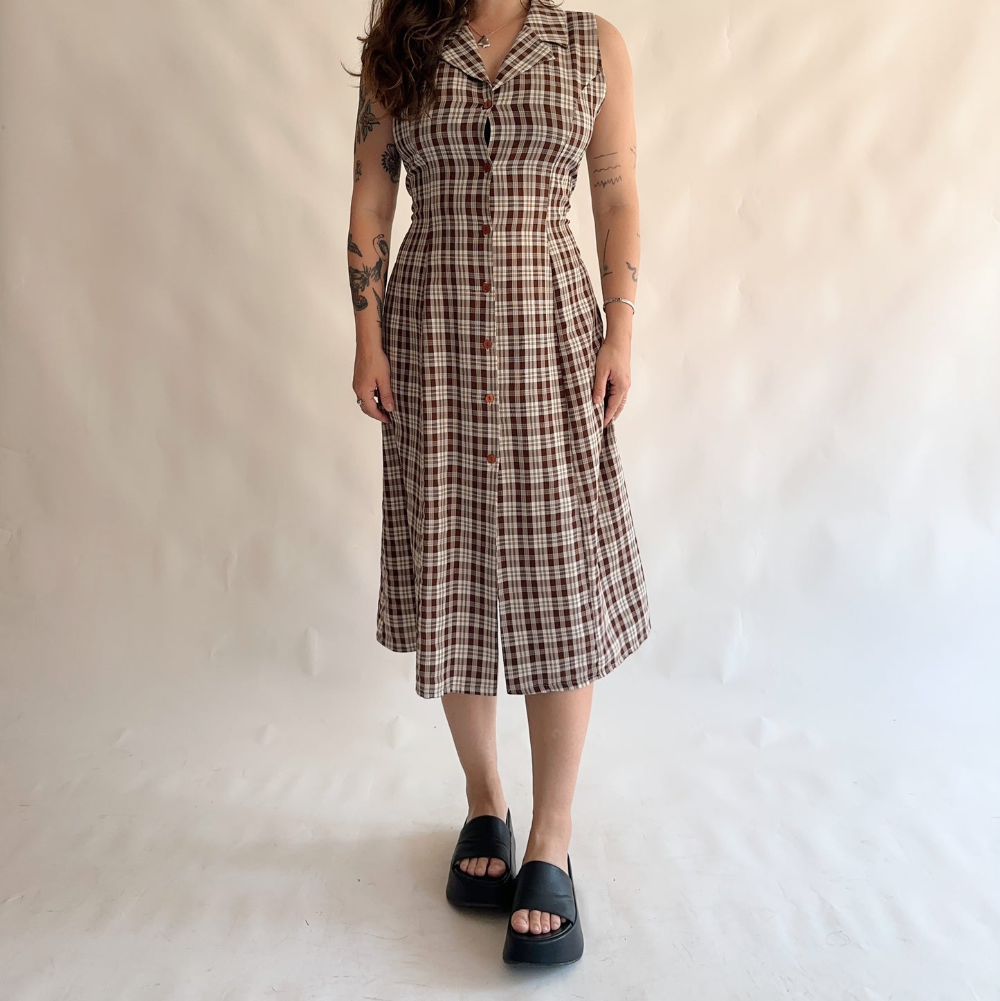 vestido vintage 90s (M-L)