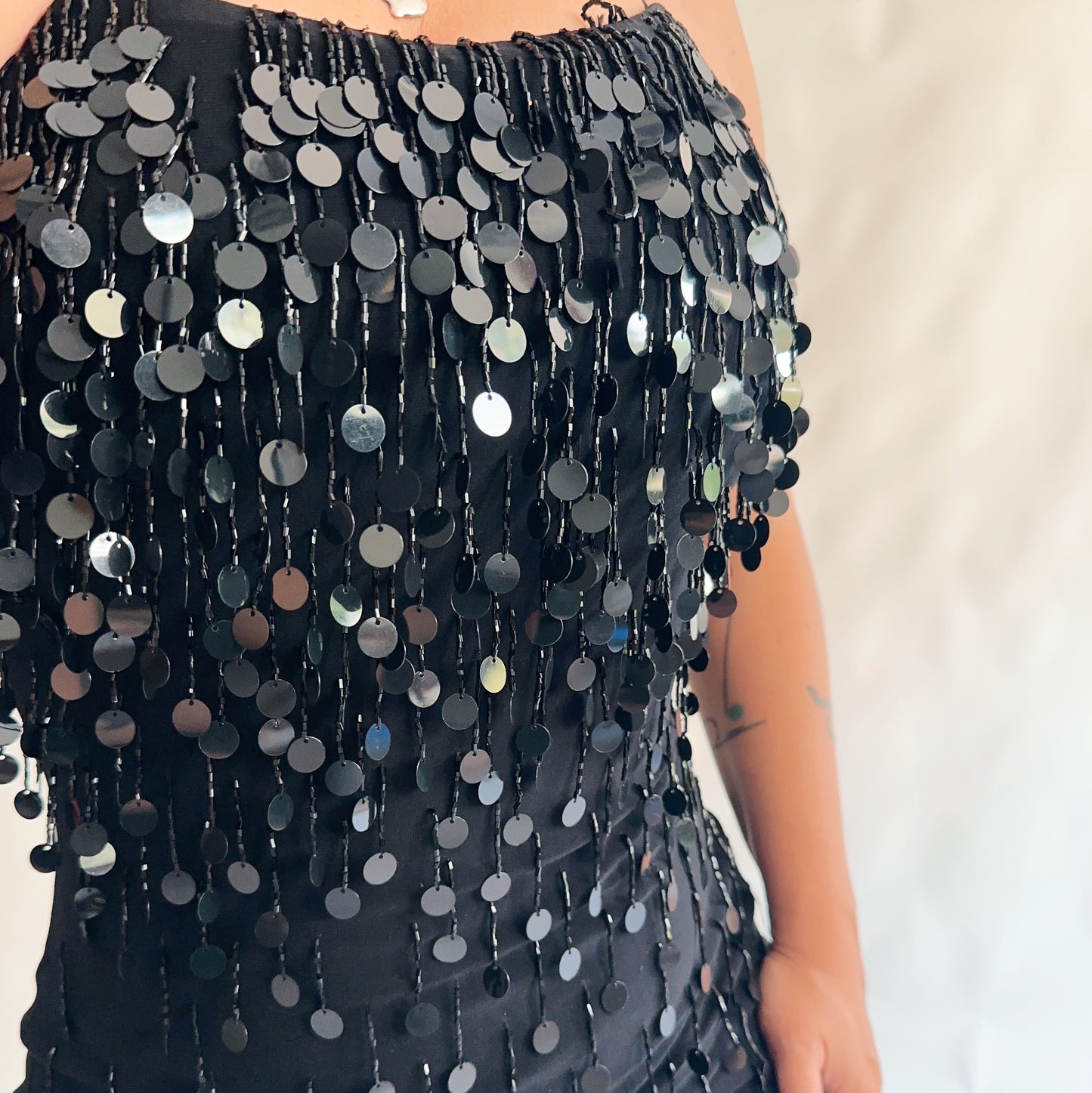 vestido vintage maxi maravilhoso!! (M)