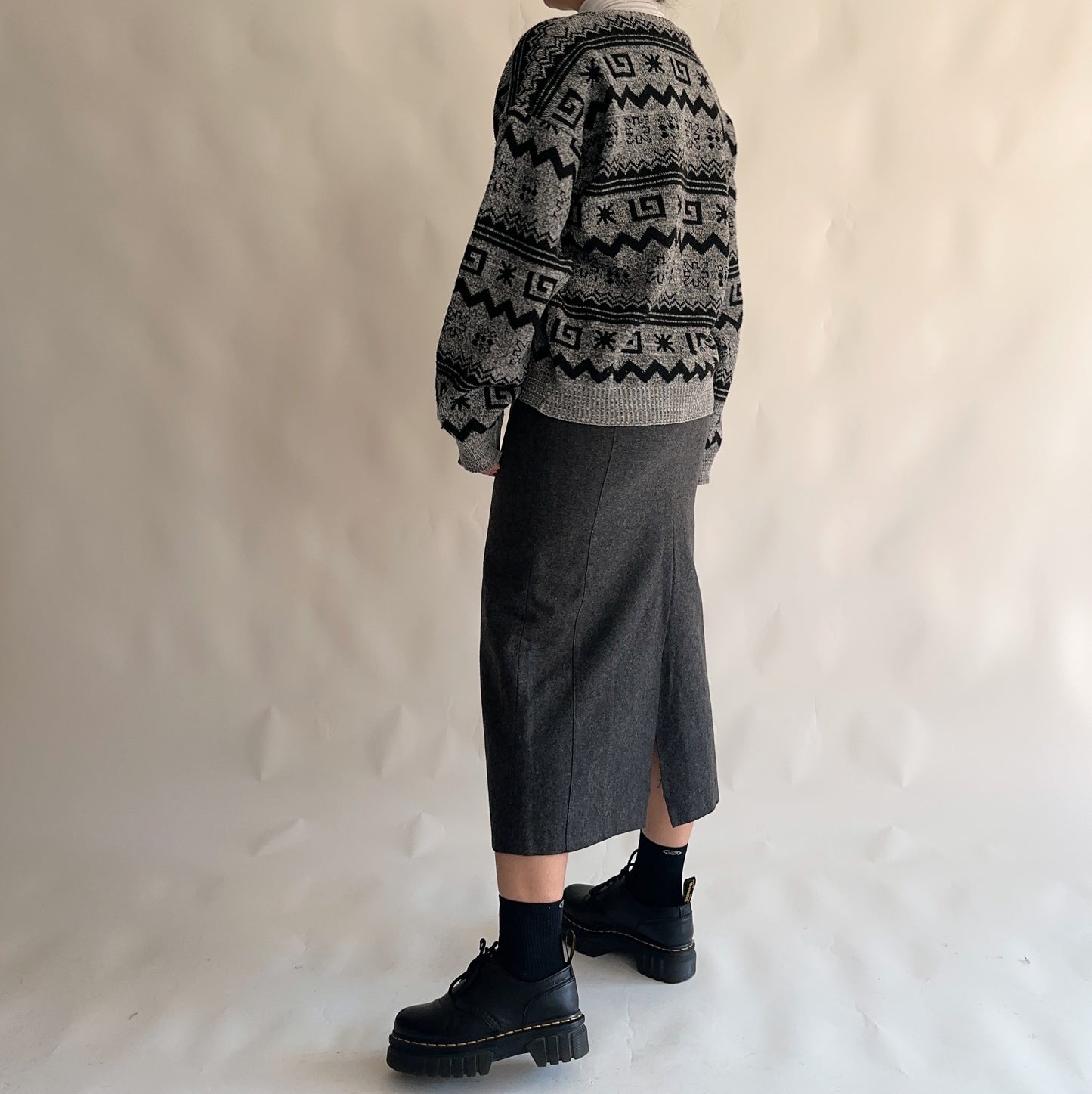 Saia Vintage Longa de Inverno (S)