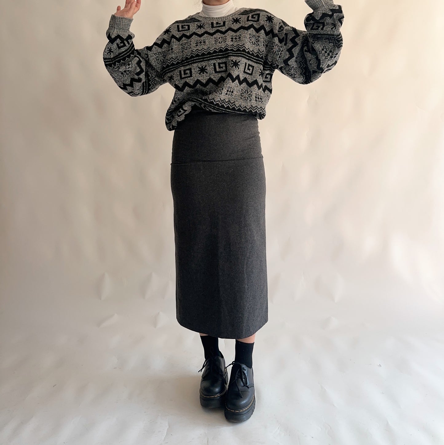 Saia Vintage Longa de Inverno (S)