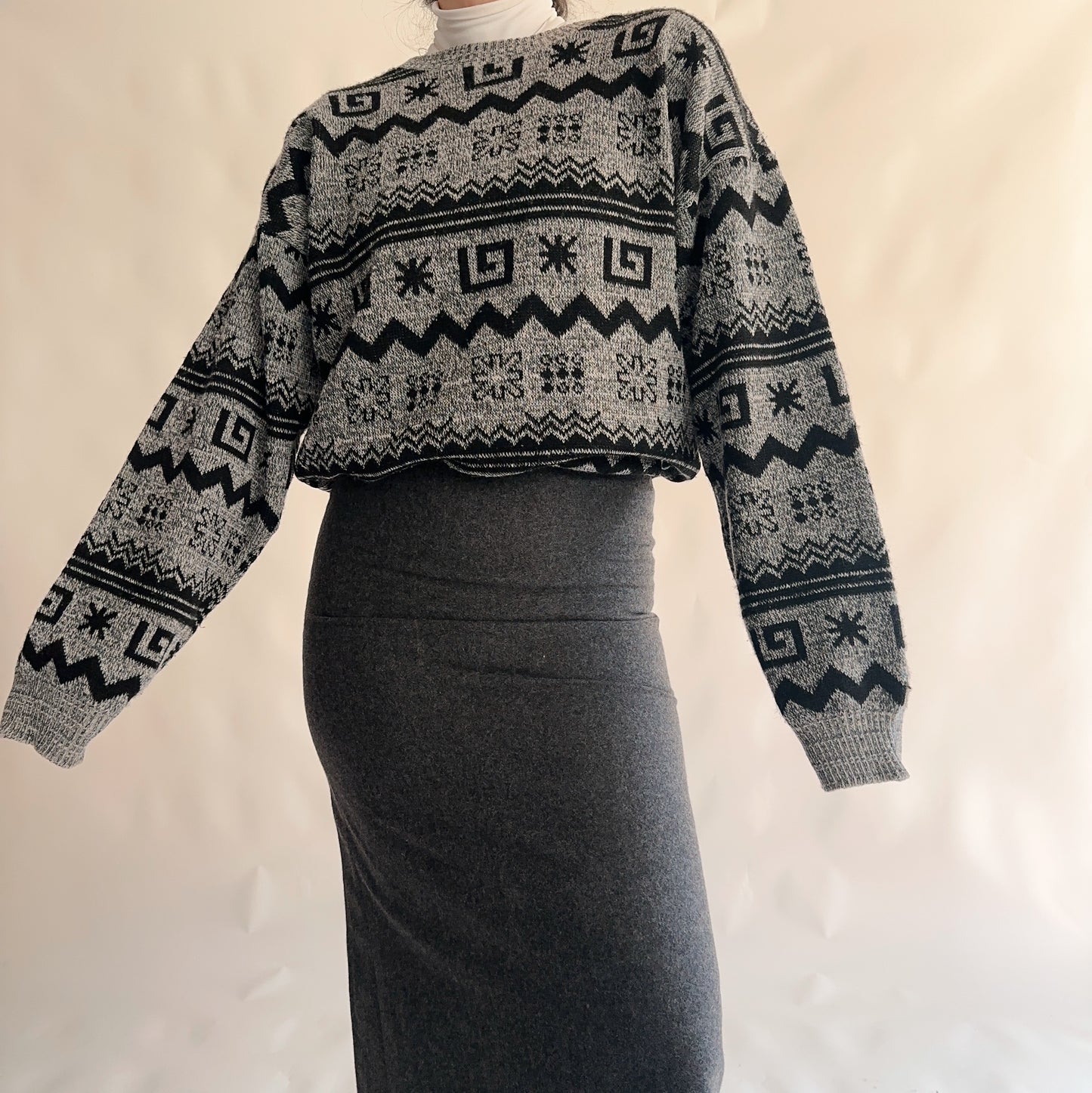 Saia Vintage Longa de Inverno (S)