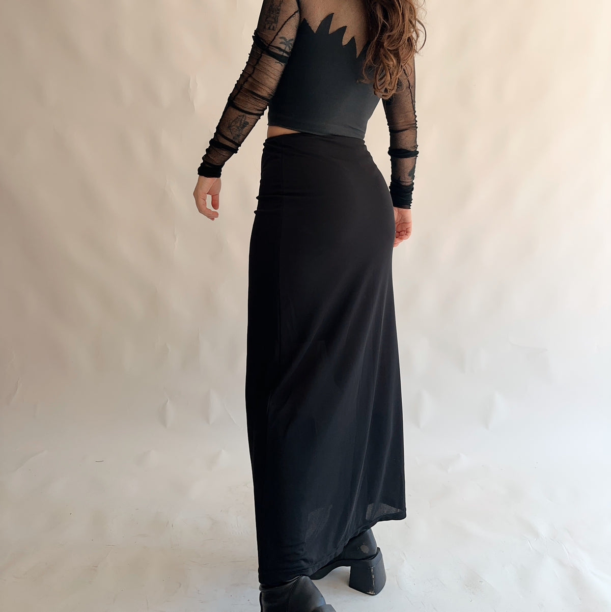 saia vintage italiana 90s maxi (S-M)