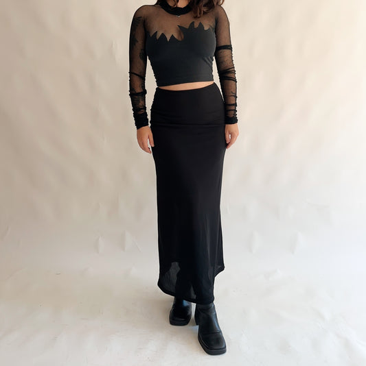 saia vintage italiana 90s maxi (S-M)