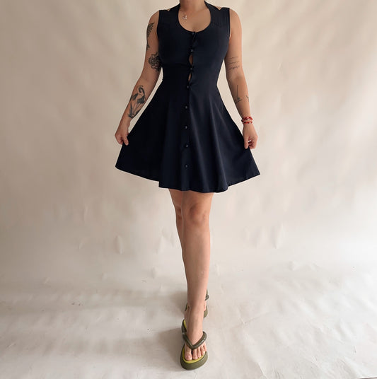 vestido vintage 90s curto (M)