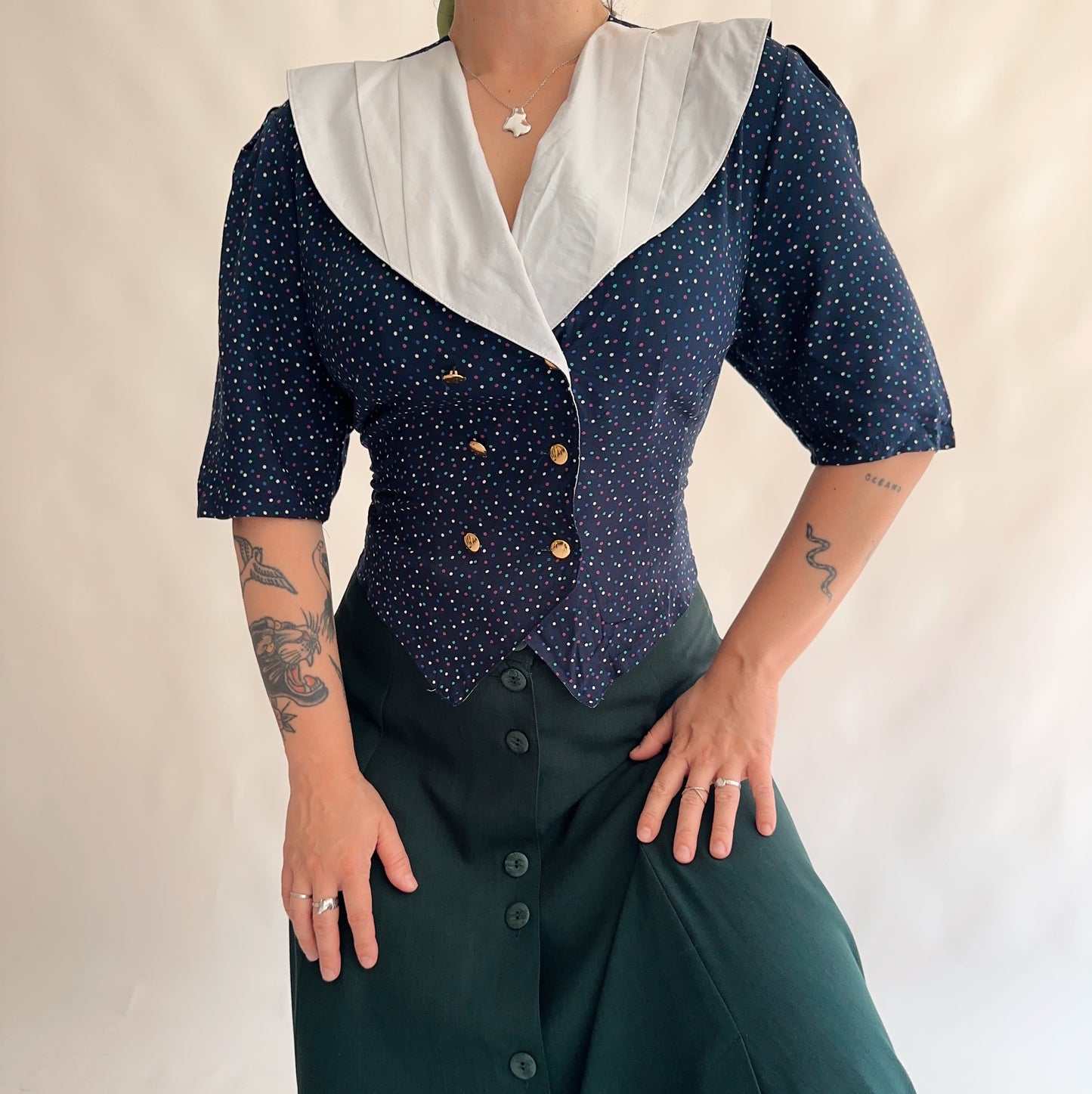camisa vintage 80s (L)
