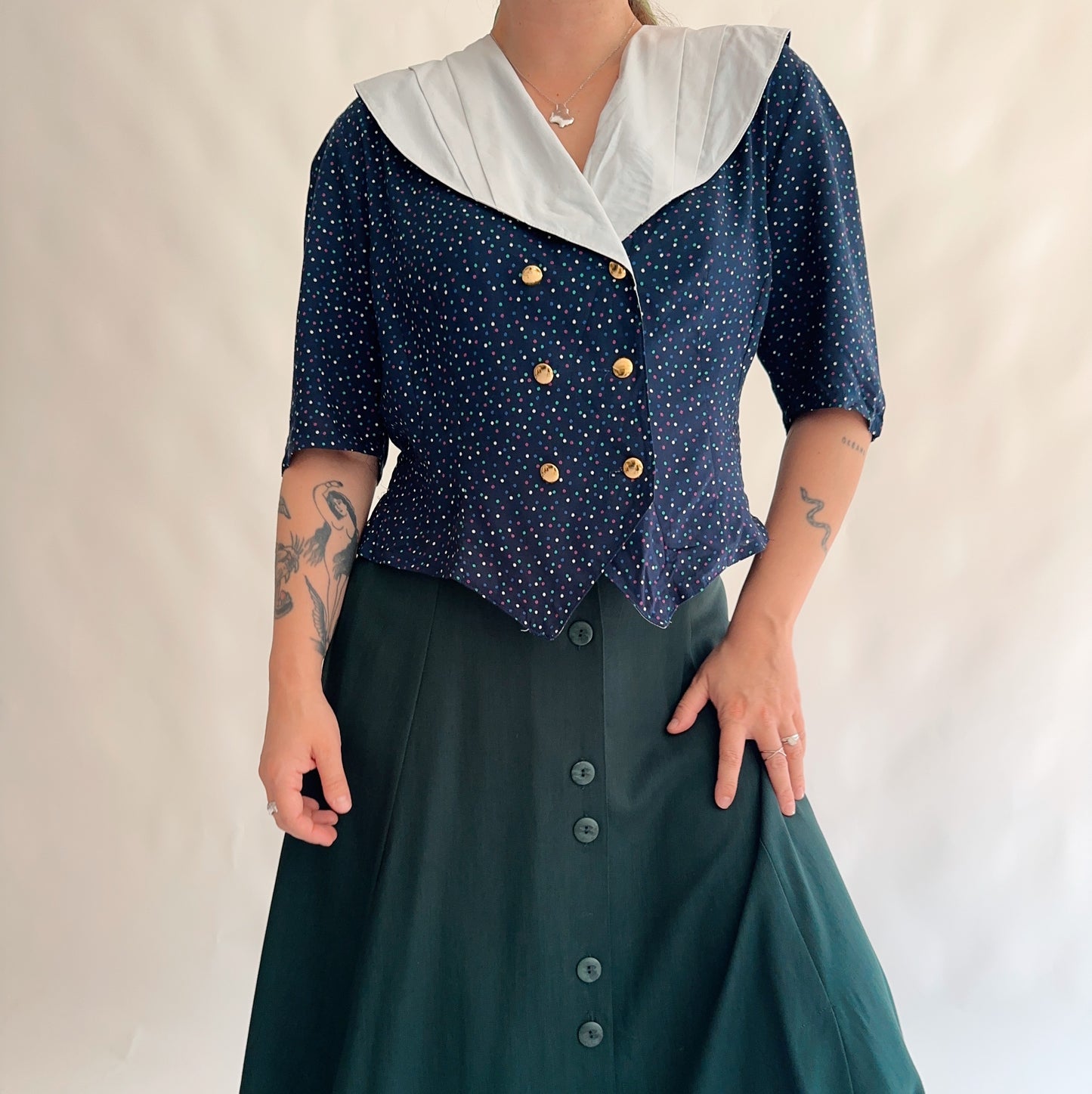 camisa vintage 80s (L)