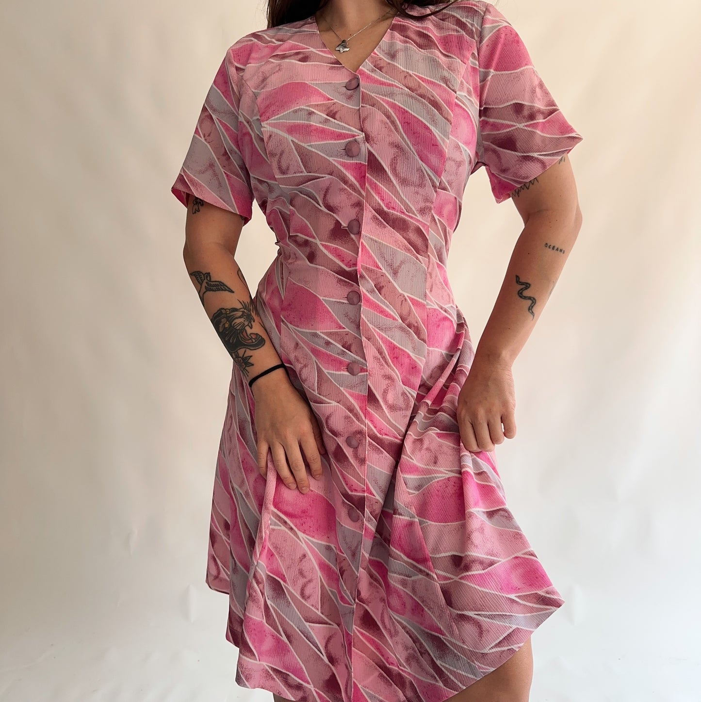 vestido vintage 90s (L-XL)