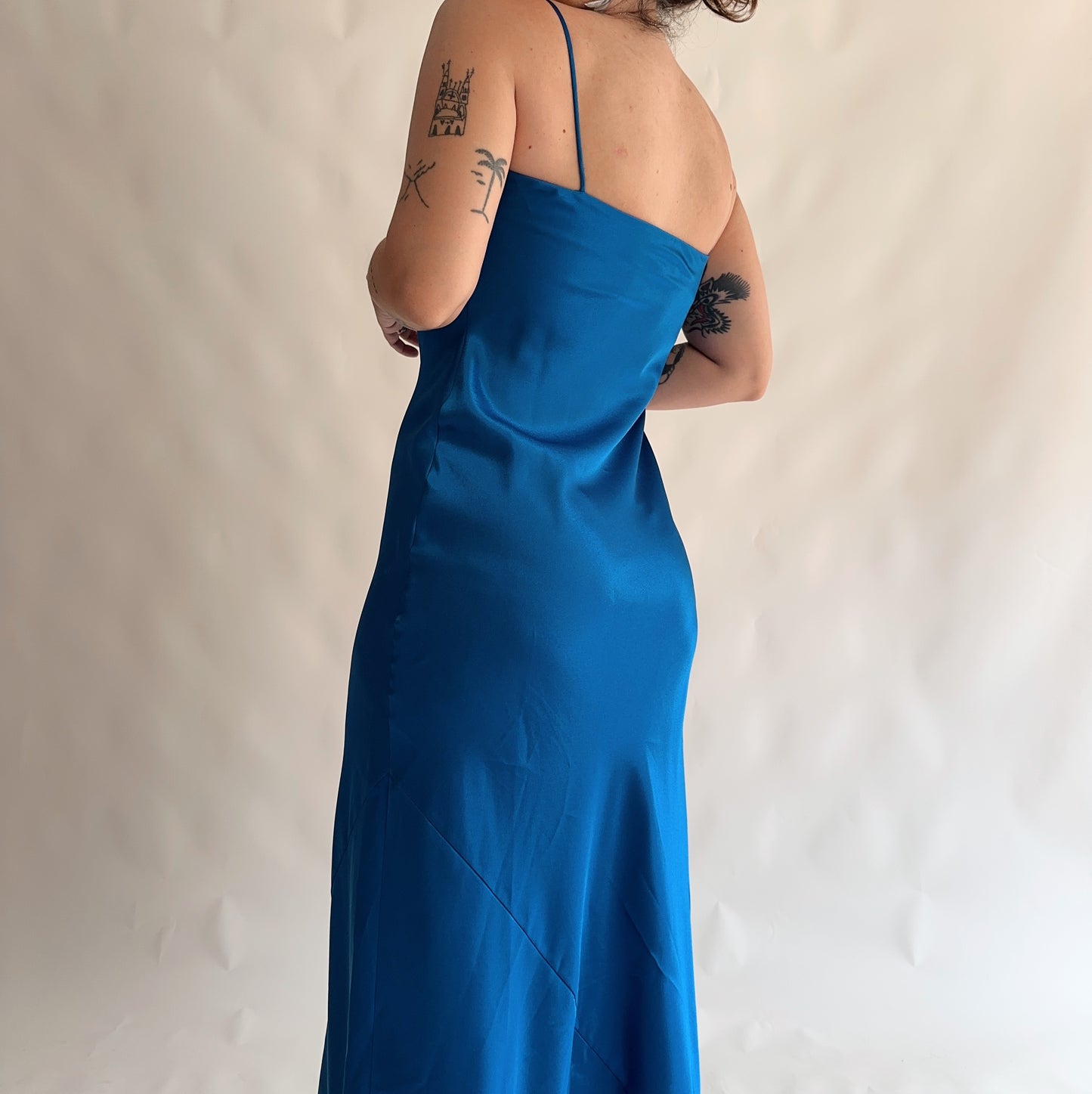 vestido vintage y2k minimal (M-L)