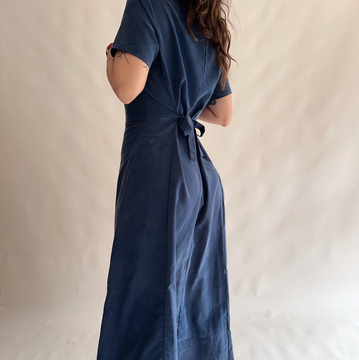 vestido vintage 90s longo (L)