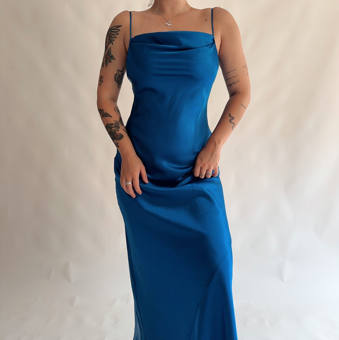 vestido vintage y2k minimal (M-L)