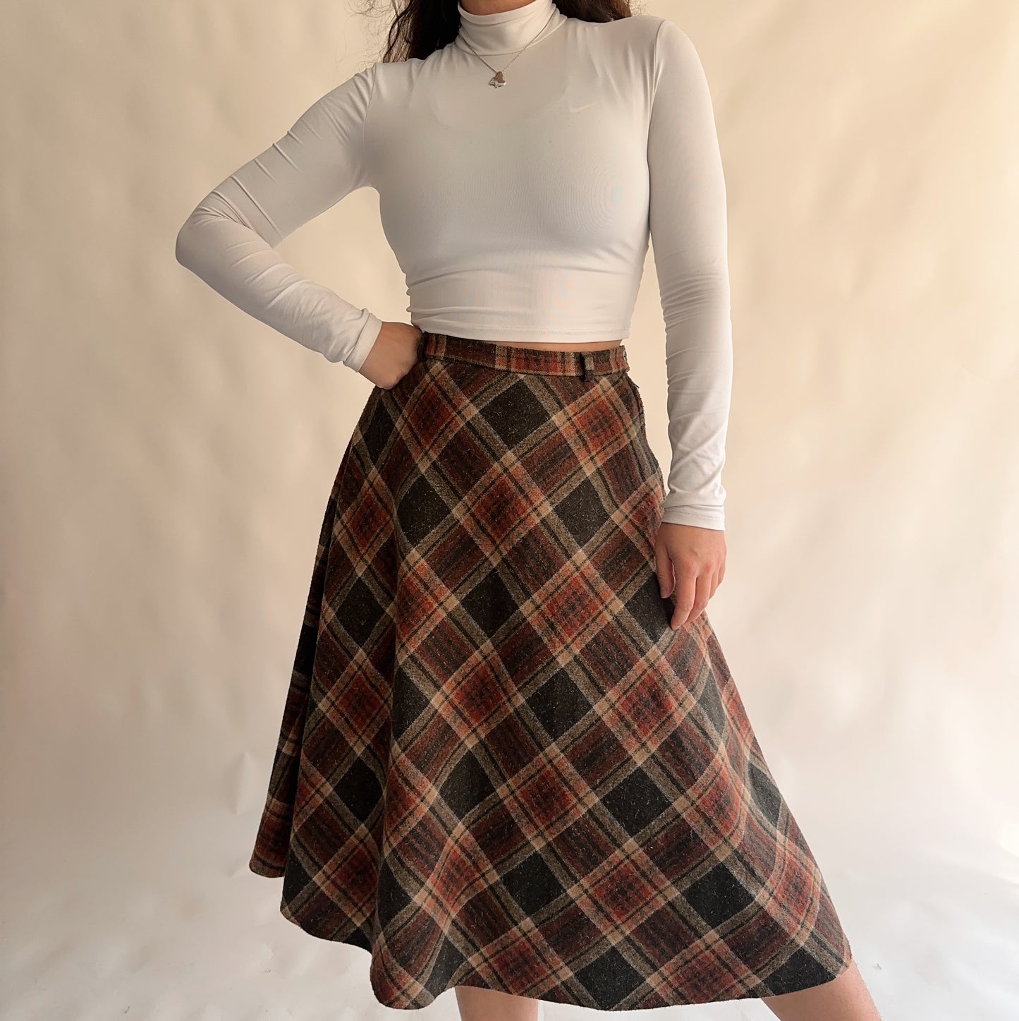 Saia Vintage Midi de Inverno (M)