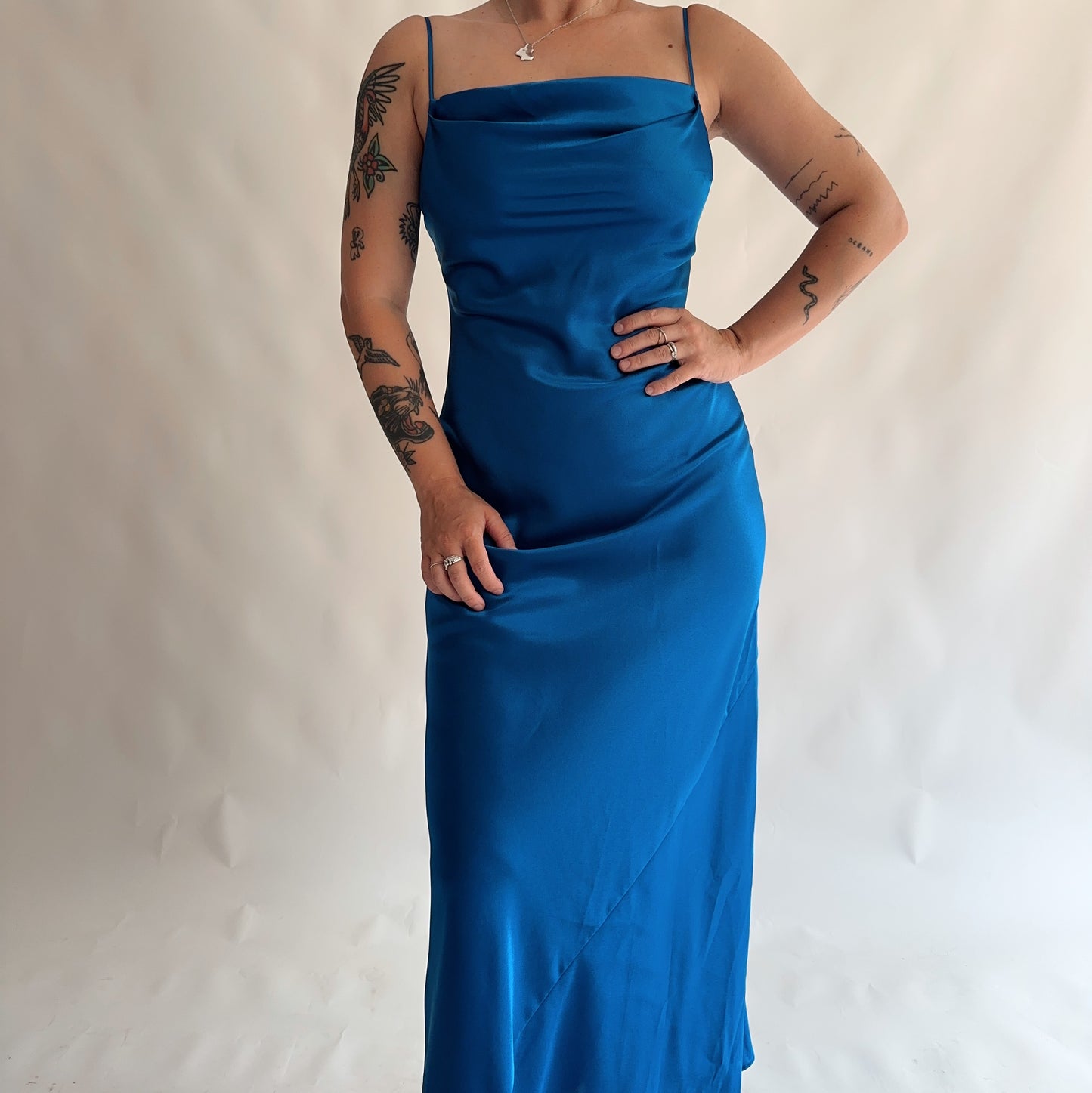 vestido vintage y2k minimal (M-L)