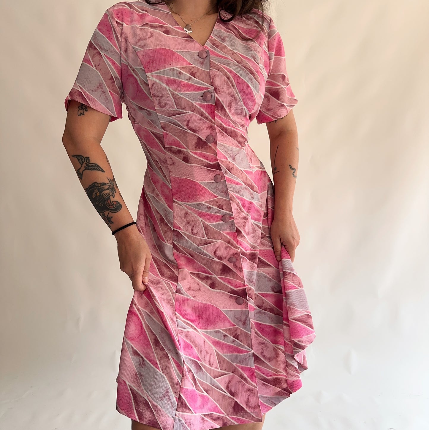 vestido vintage 90s (L-XL)