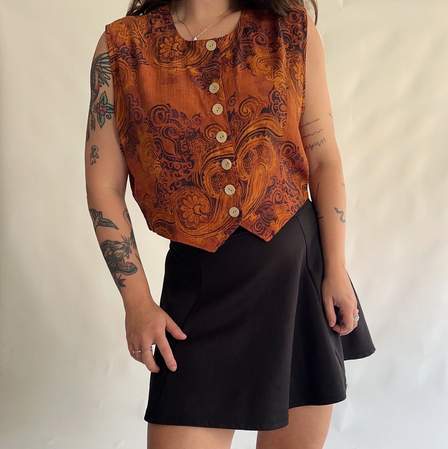 colete/top vintage (L)