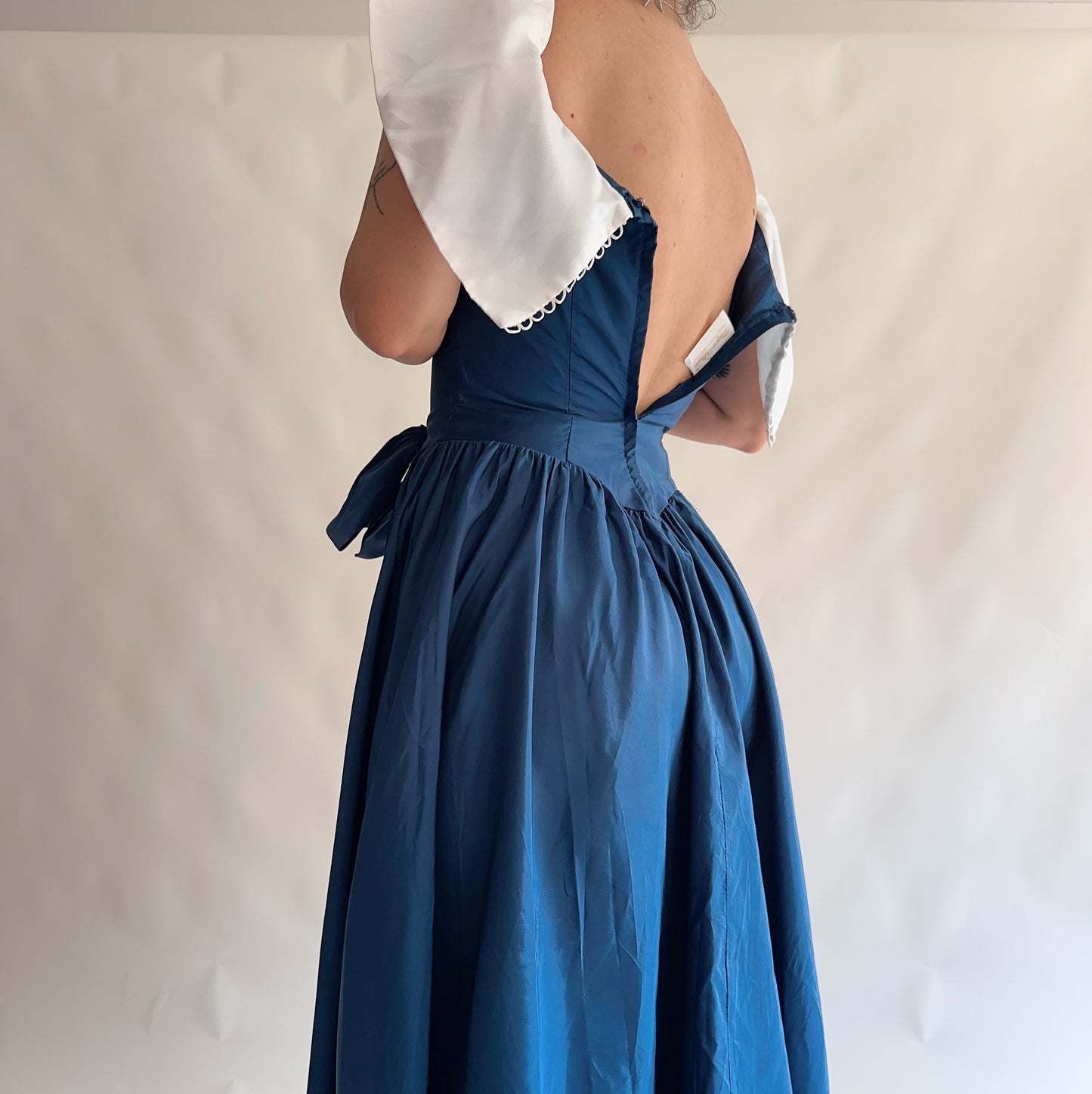 vestido vintage 80s made in USA (S)