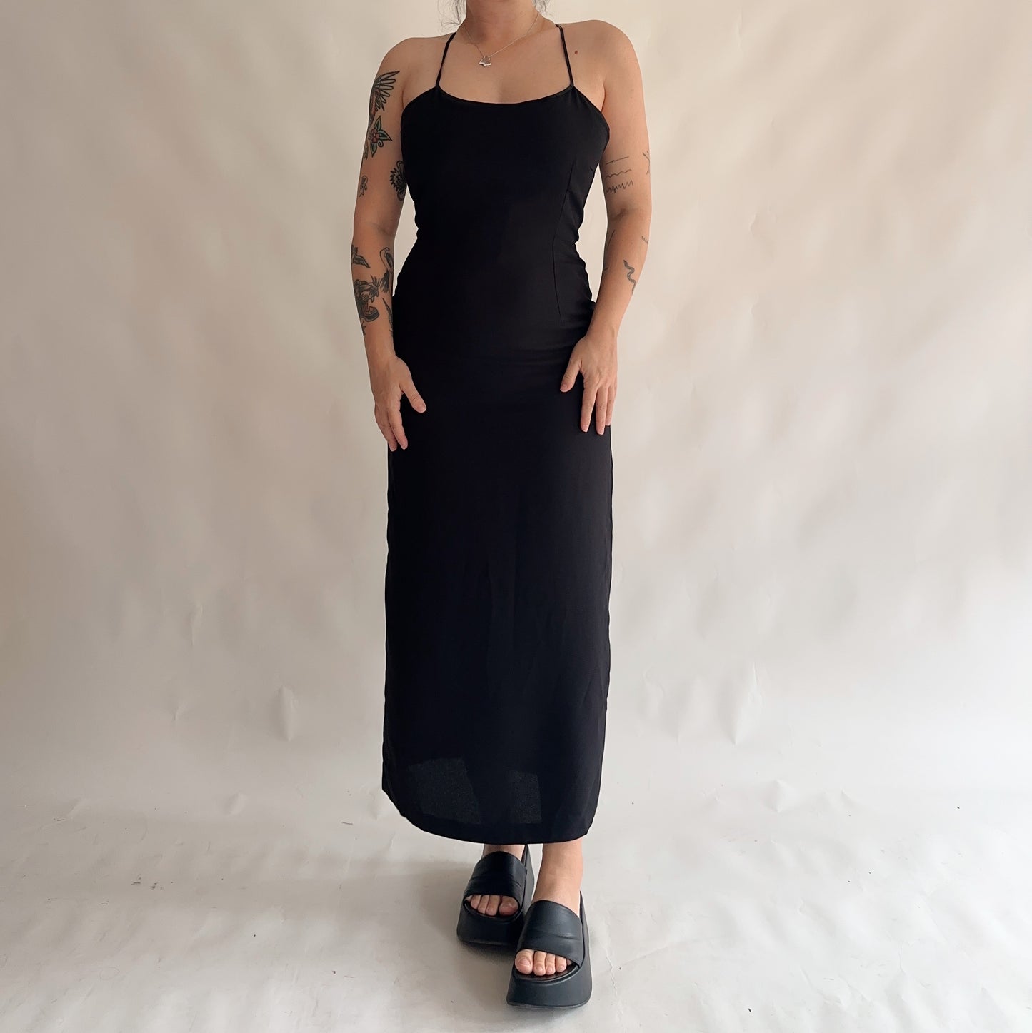 vestido vintage minimal 90s (M-L)