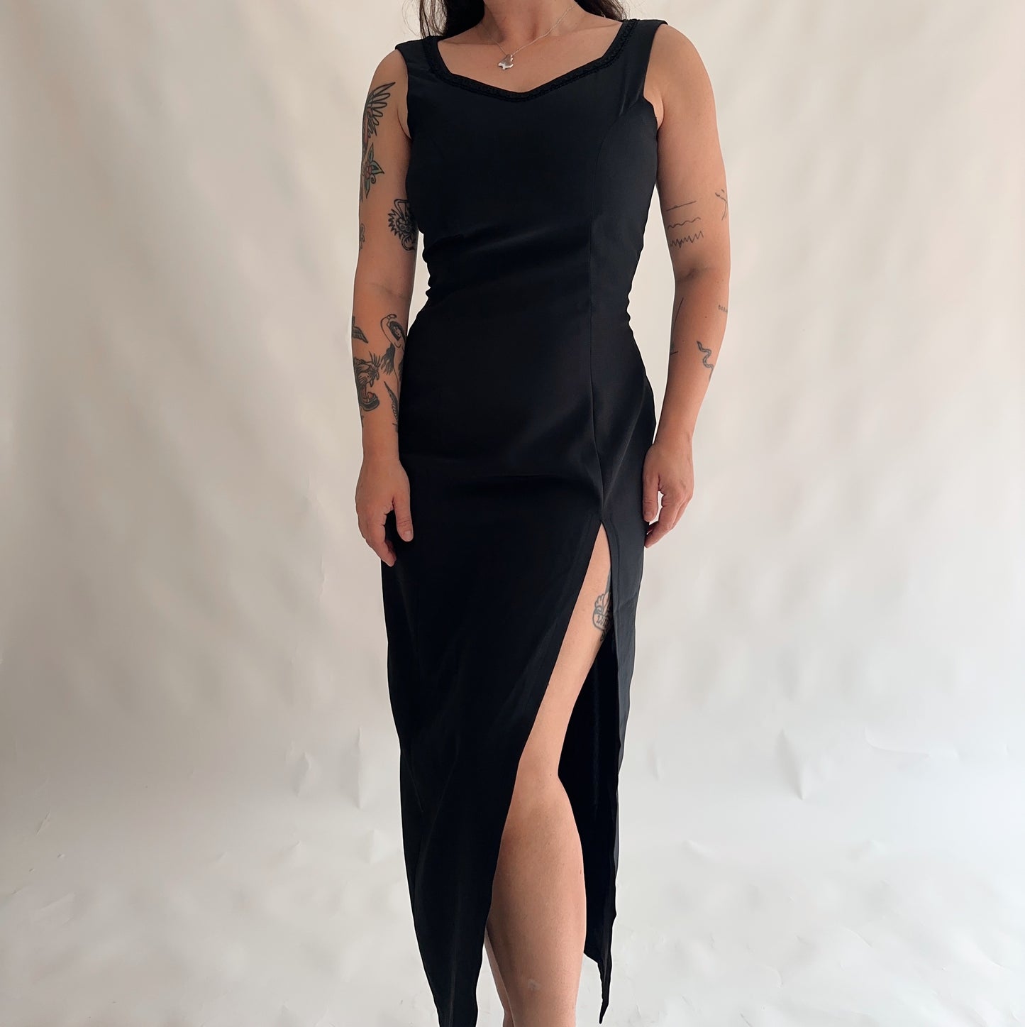 vestido vintage maxi 90s (M-L)