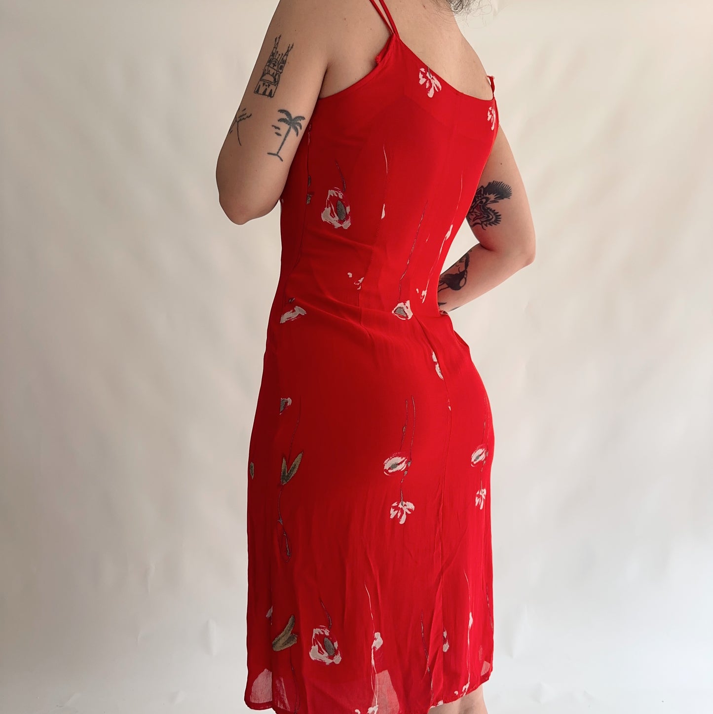 vestido vintage 90s (M-L)